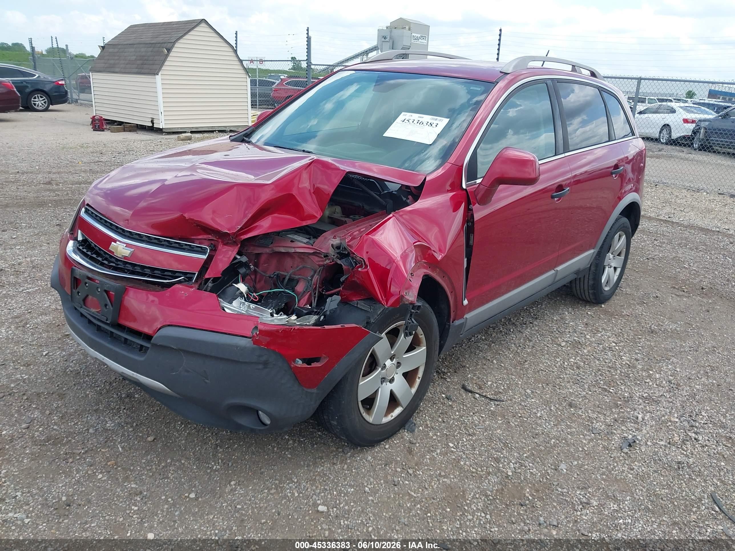 2012 Chevrolet Captiva Sport 2ls Бордовый vin: 3GNAL2EK4CS540358