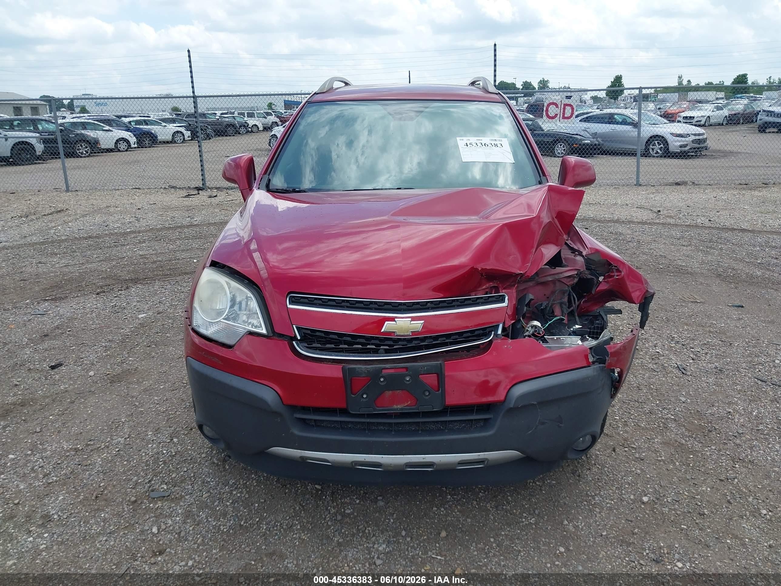 2012 Chevrolet Captiva Sport 2ls Бордовый vin: 3GNAL2EK4CS540358