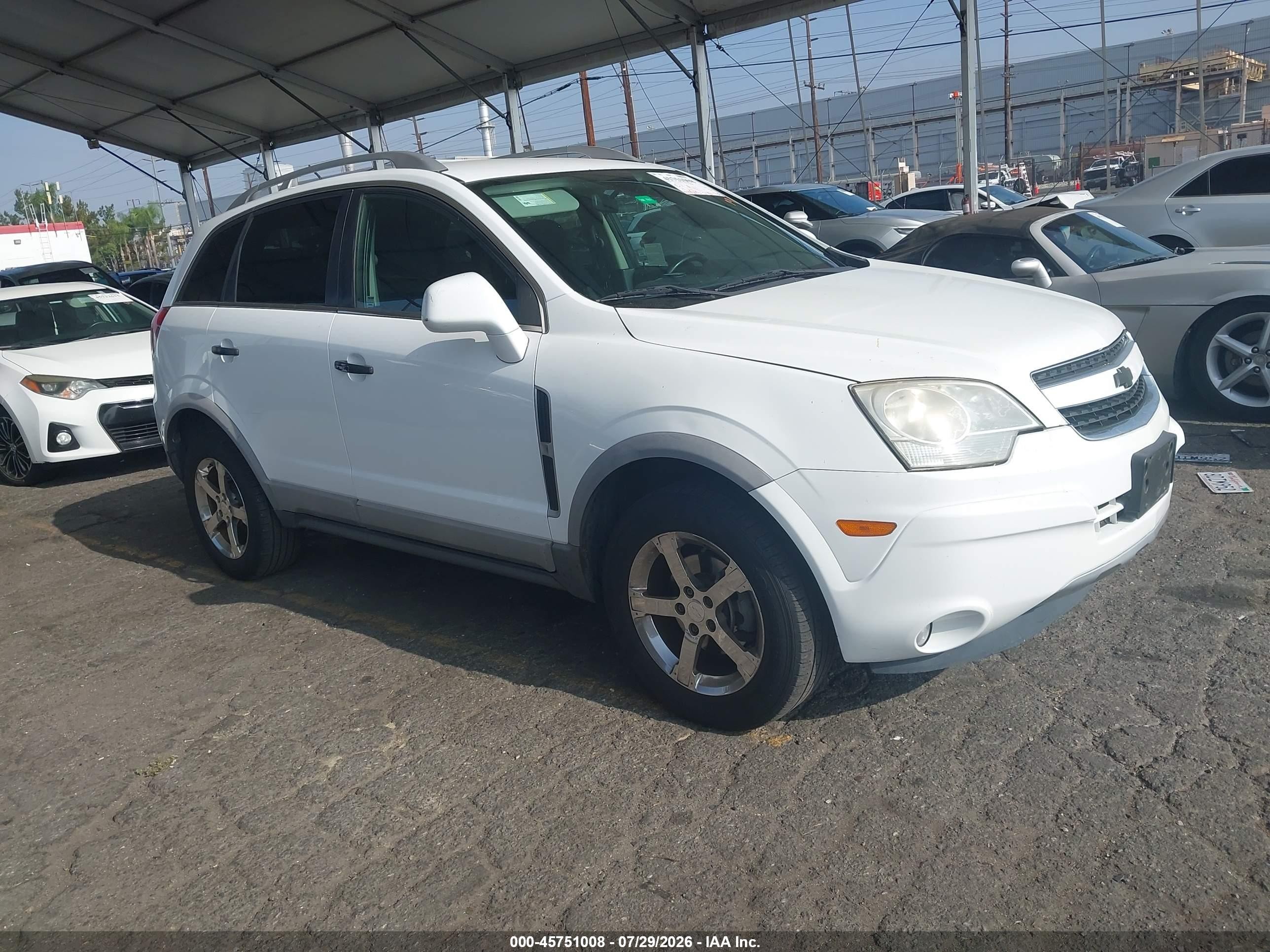 2012 Chevrolet Captiva Sport 2ls White vin: 3GNAL2EK4CS569309