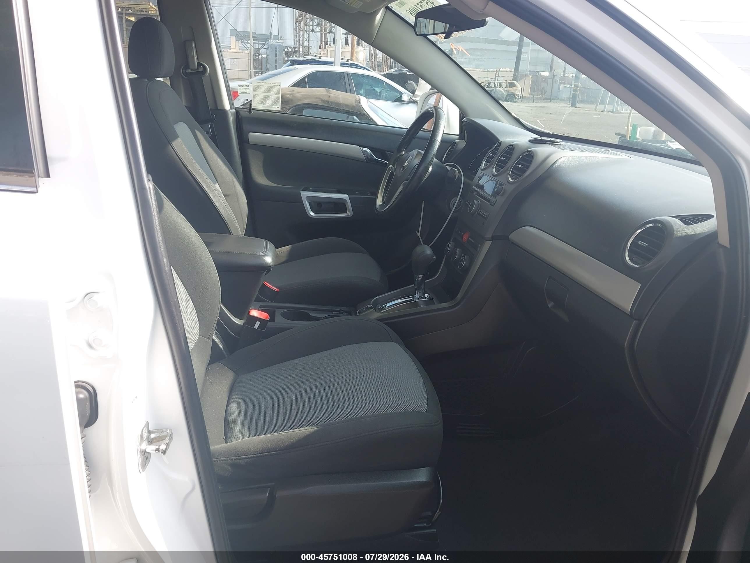 2012 Chevrolet Captiva Sport 2ls White vin: 3GNAL2EK4CS569309