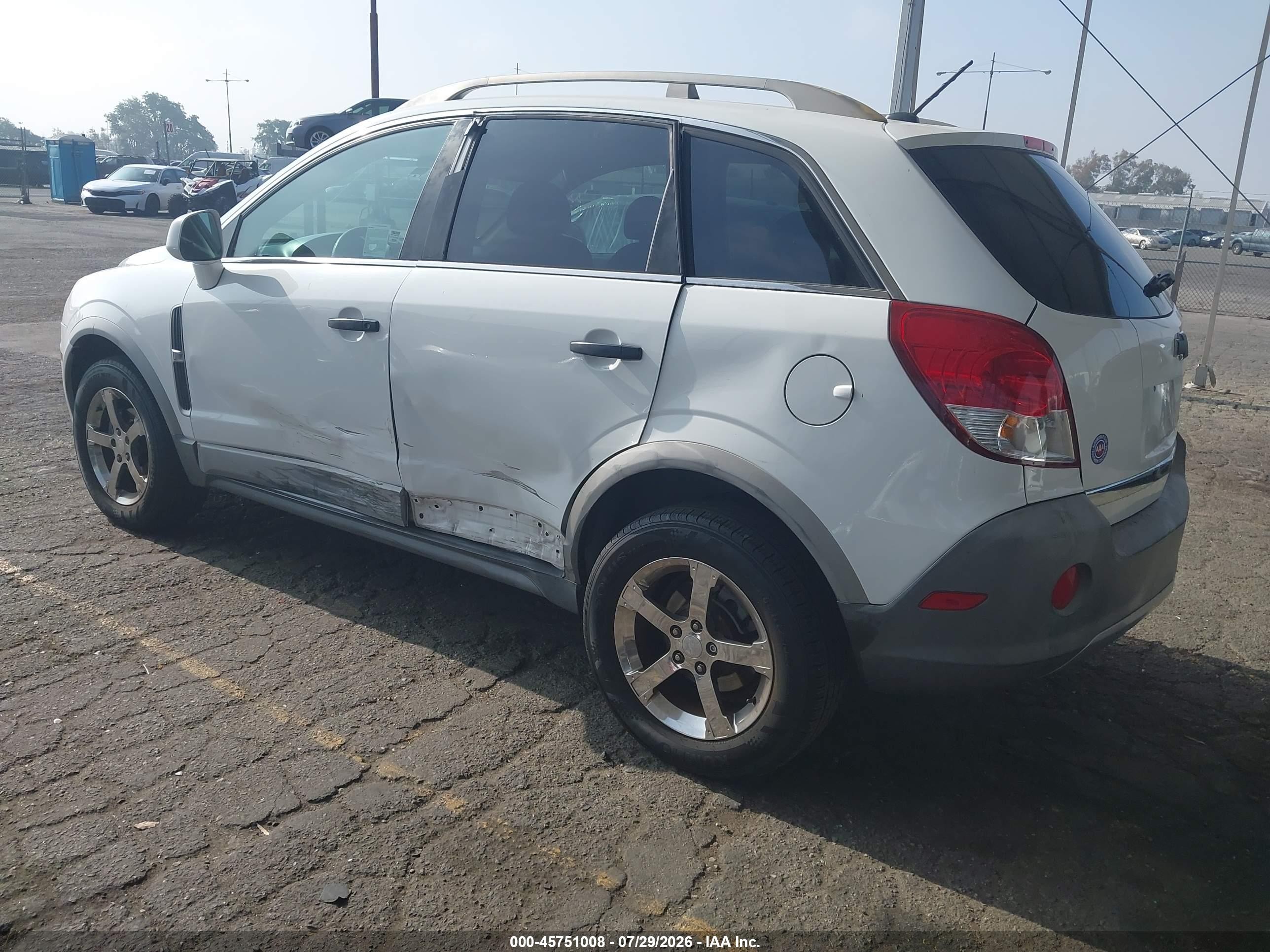 2012 Chevrolet Captiva Sport 2ls White vin: 3GNAL2EK4CS569309