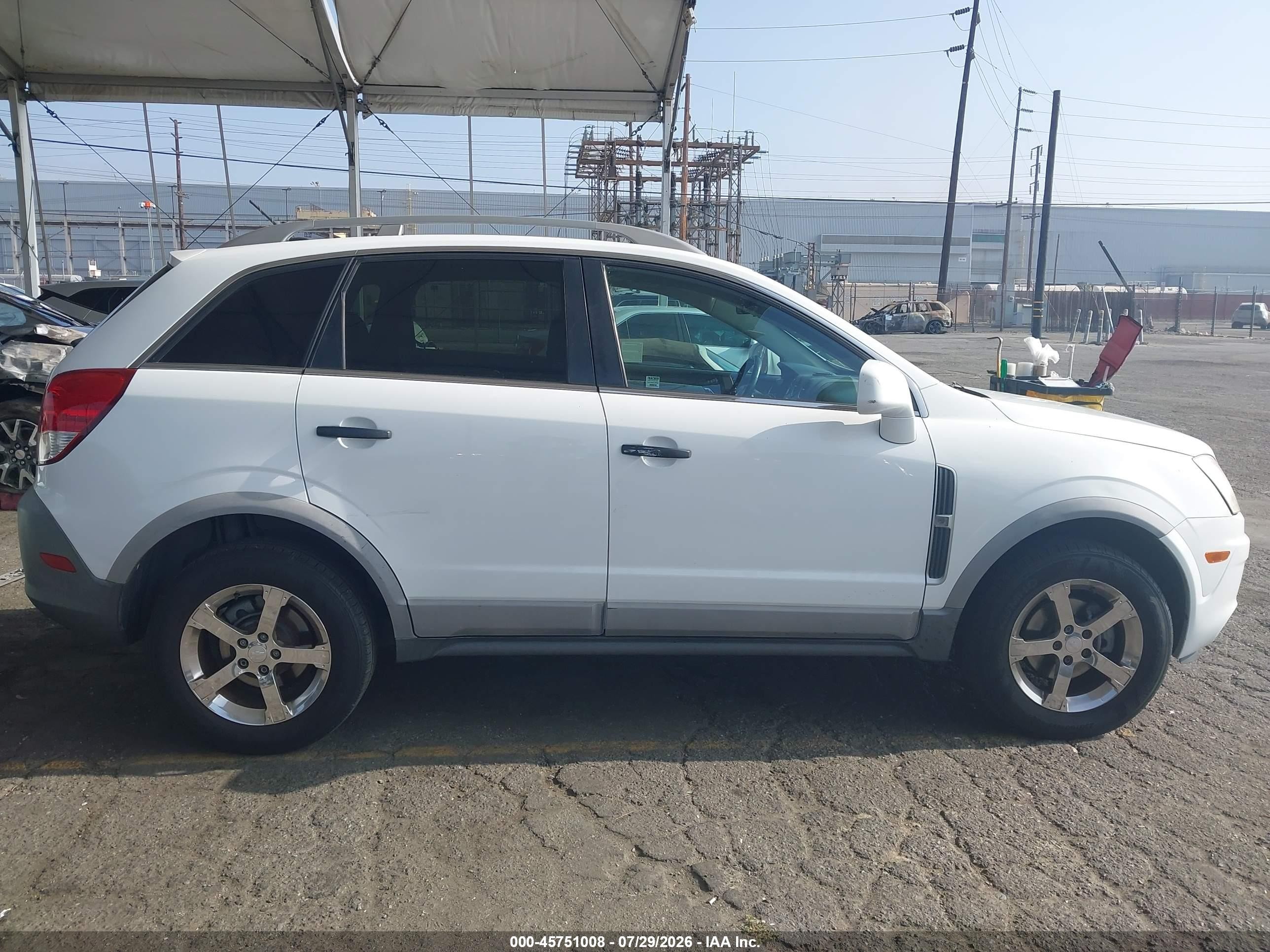 2012 Chevrolet Captiva Sport 2ls White vin: 3GNAL2EK4CS569309