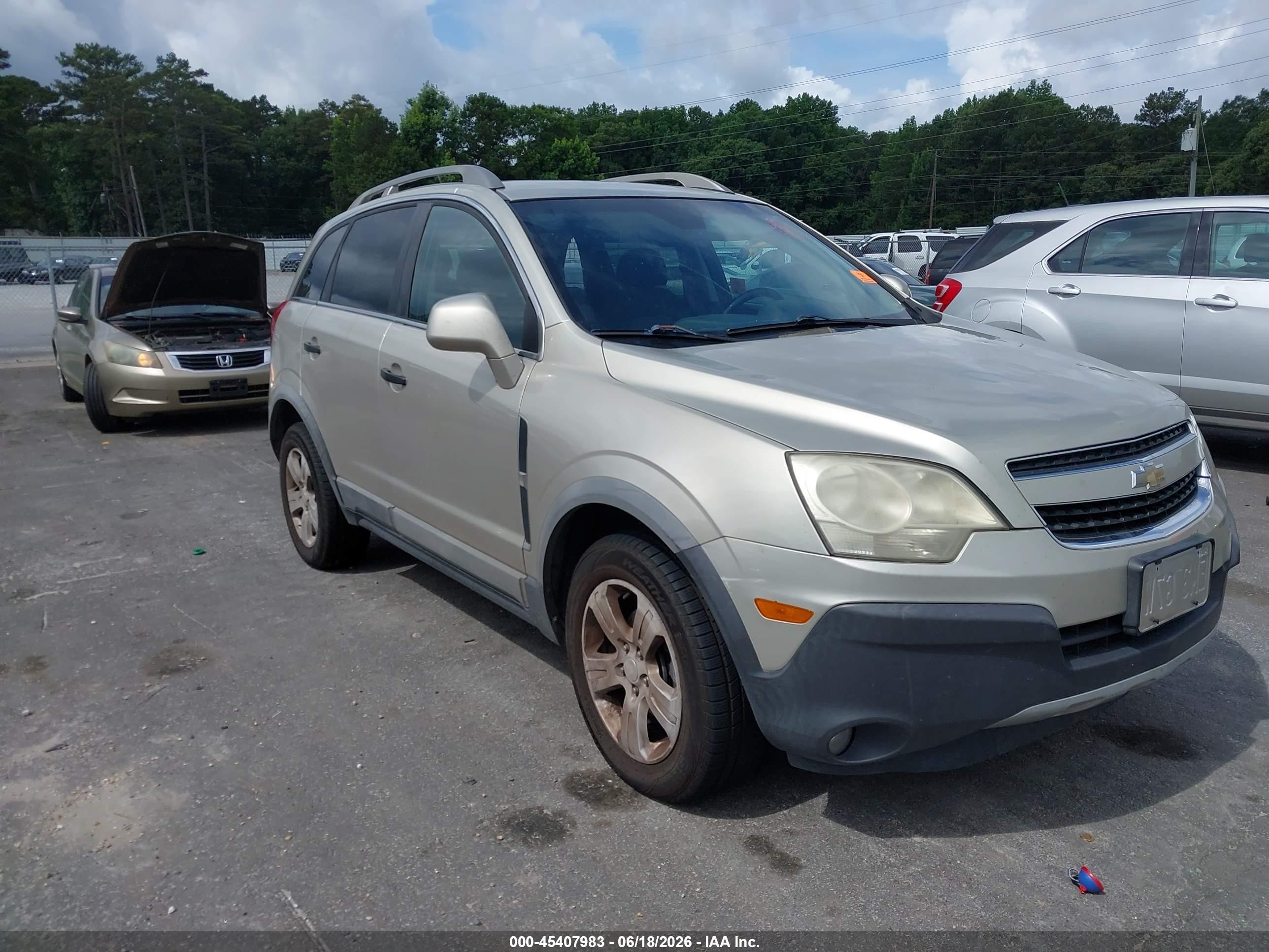 2013 Chevrolet Captiva Sport 2ls Gold vin: 3GNAL2EK4DS641658