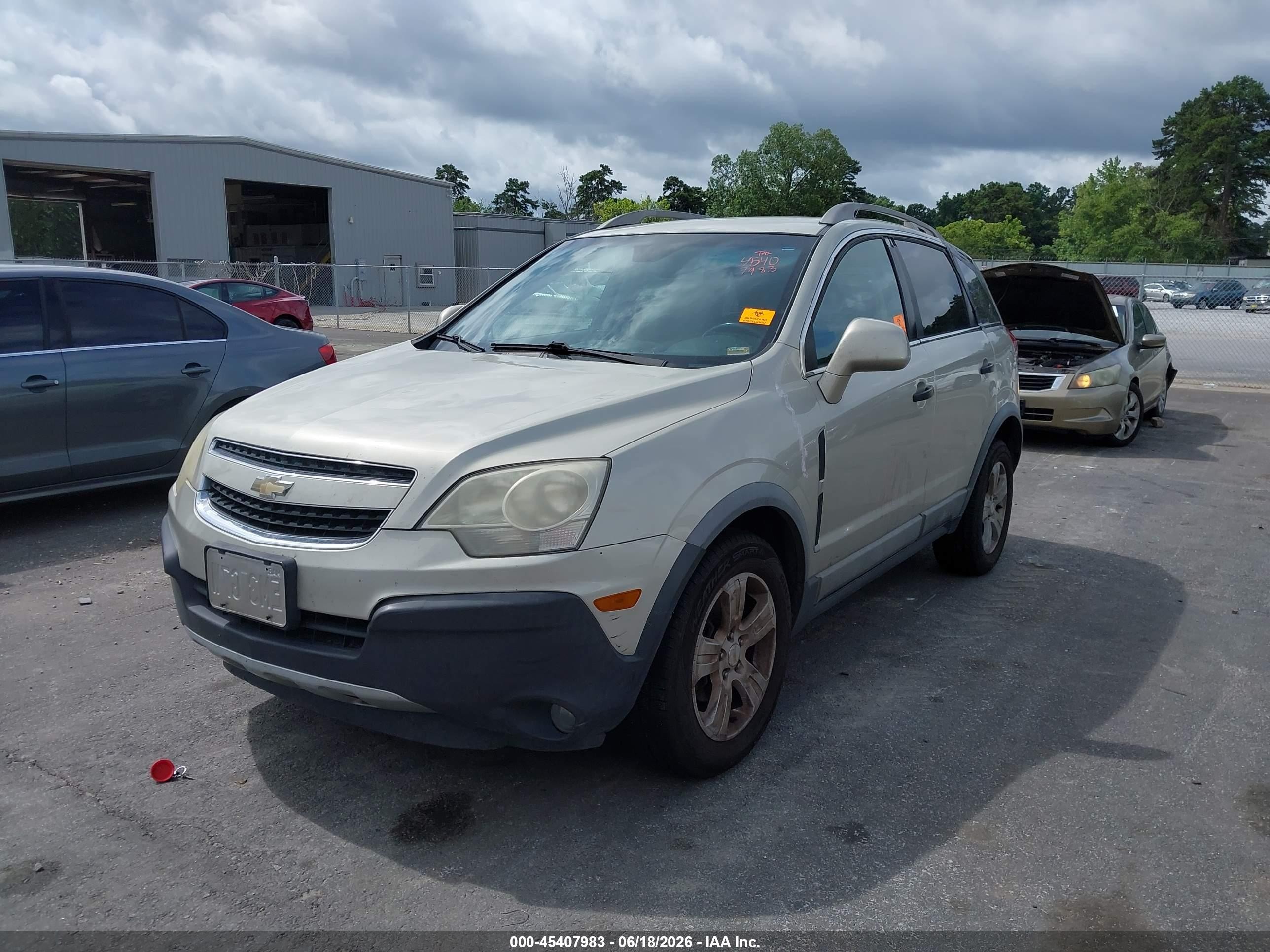 2013 Chevrolet Captiva Sport 2ls Gold vin: 3GNAL2EK4DS641658