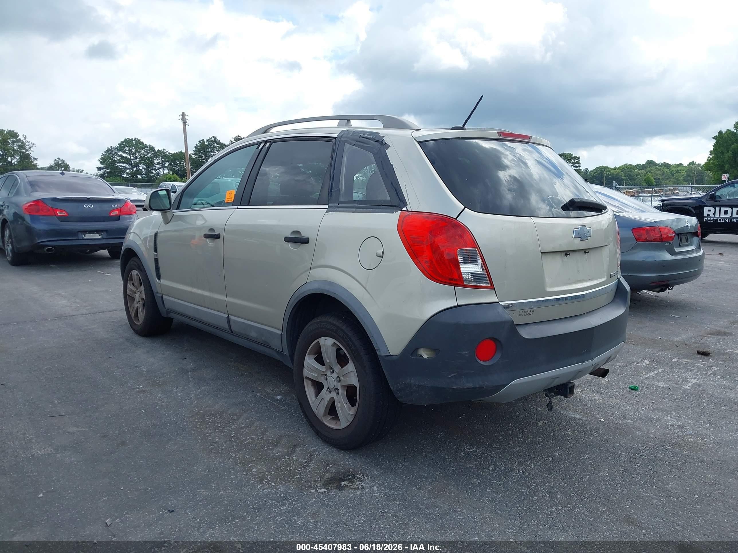 2013 Chevrolet Captiva Sport 2ls Gold vin: 3GNAL2EK4DS641658