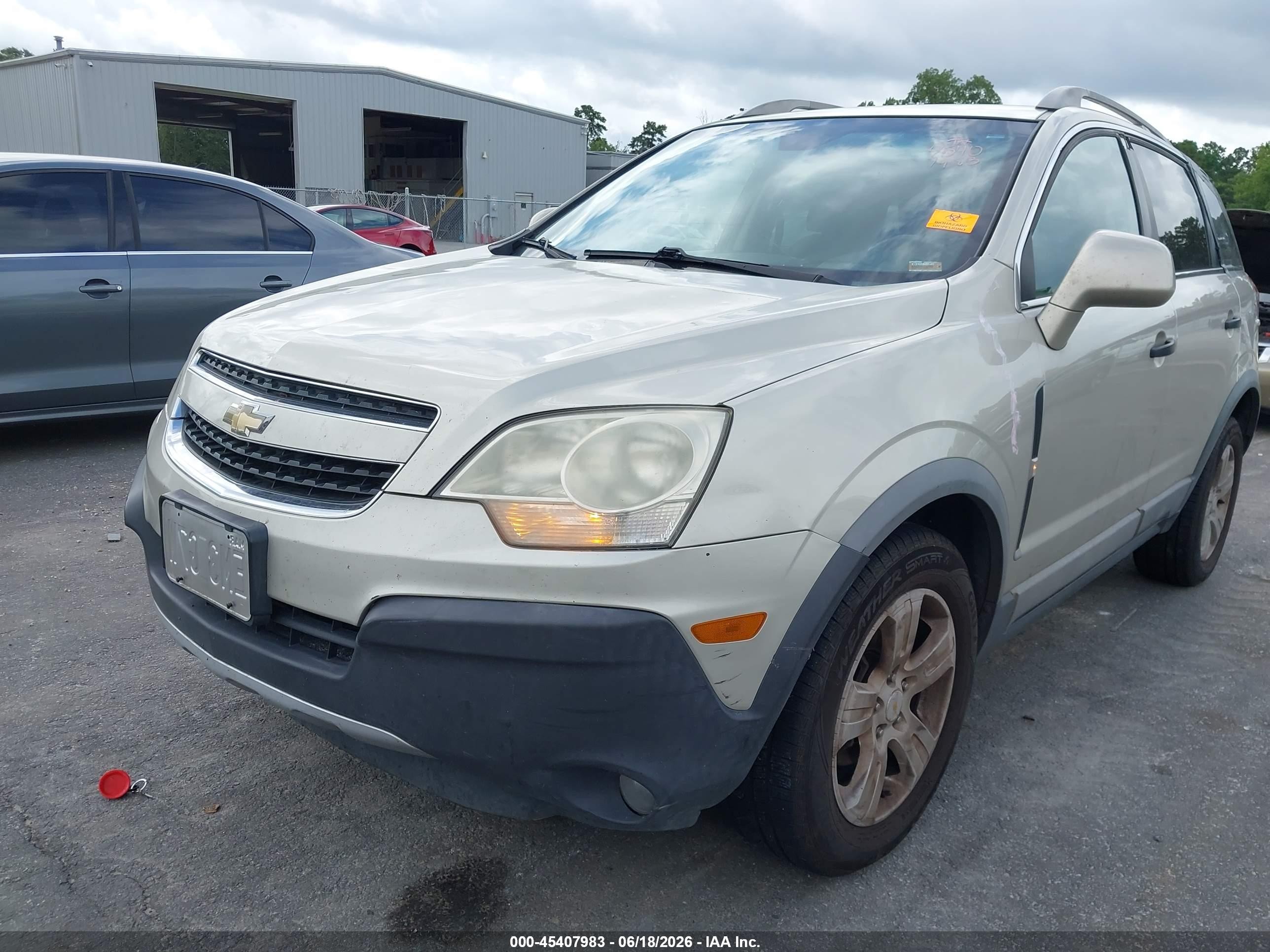 2013 Chevrolet Captiva Sport 2ls Gold vin: 3GNAL2EK4DS641658
