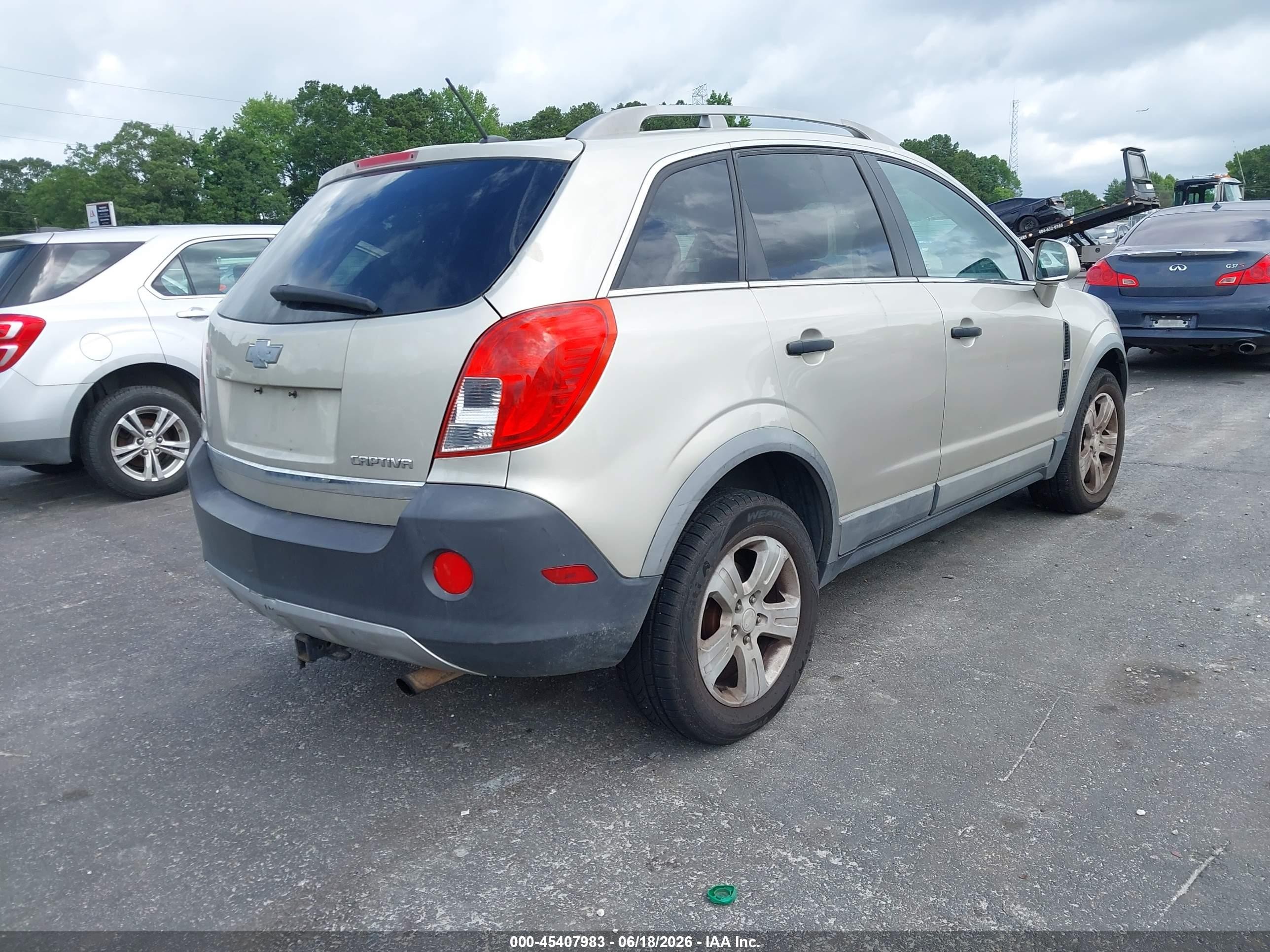 2013 Chevrolet Captiva Sport 2ls Gold vin: 3GNAL2EK4DS641658