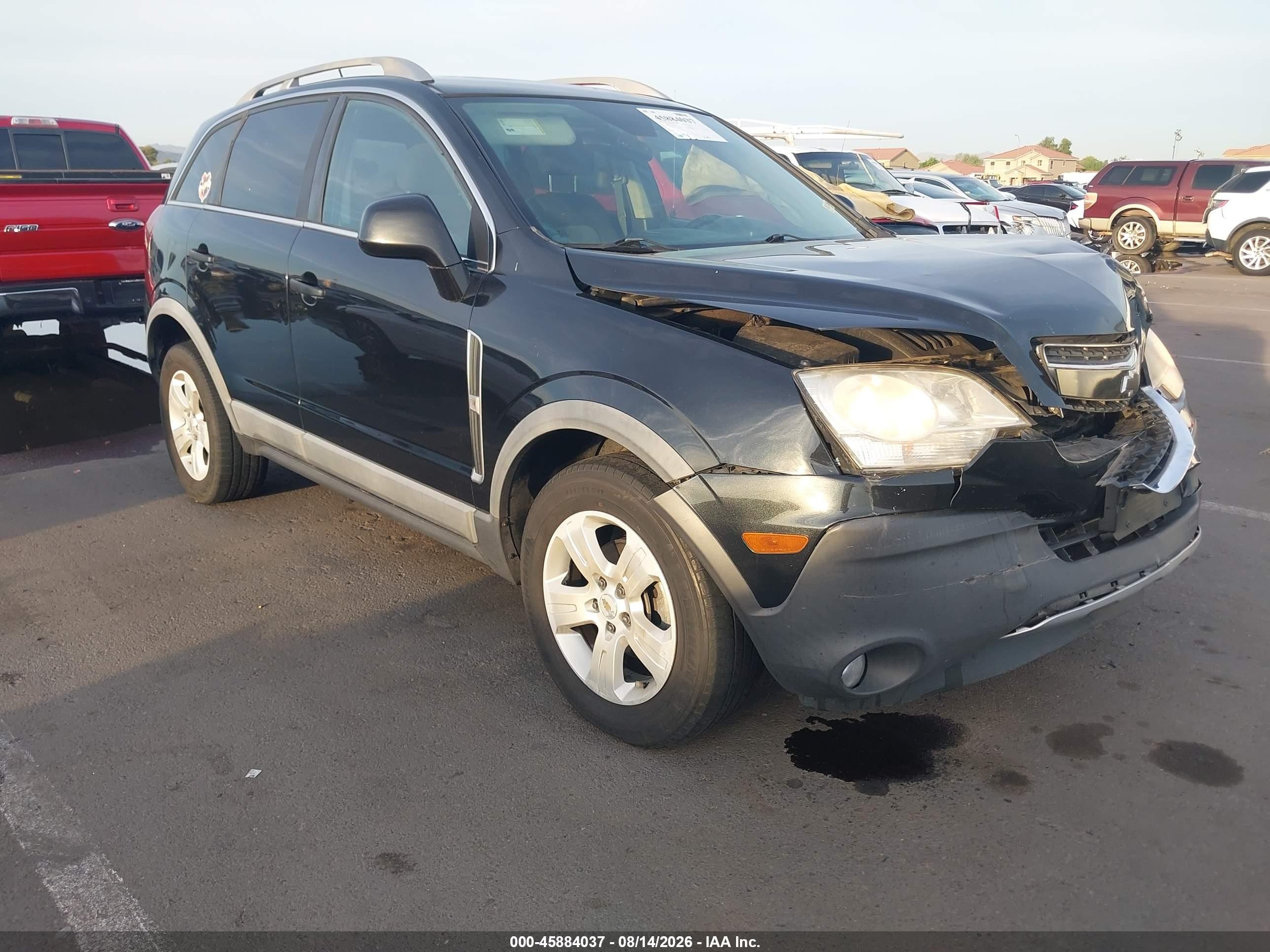 2014 Chevrolet Captiva Sport Fleet Ls Black vin: 3GNAL2EK4ES503927