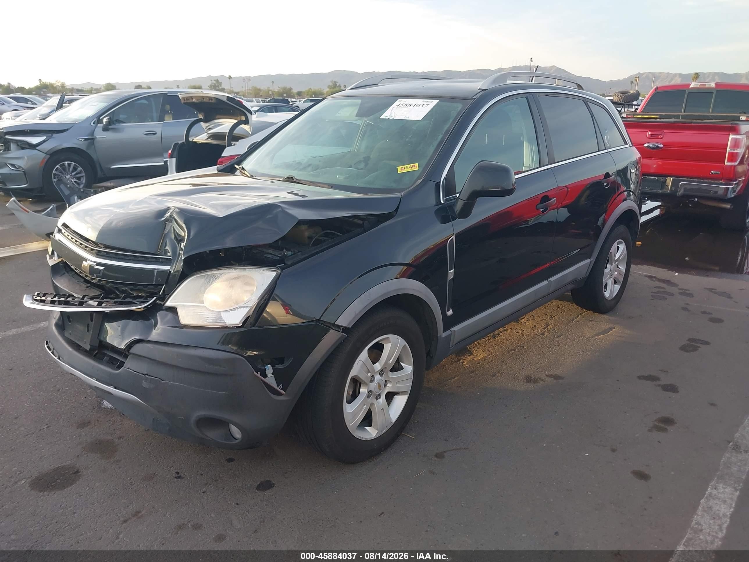 2014 Chevrolet Captiva Sport Fleet Ls Черный vin: 3GNAL2EK4ES503927