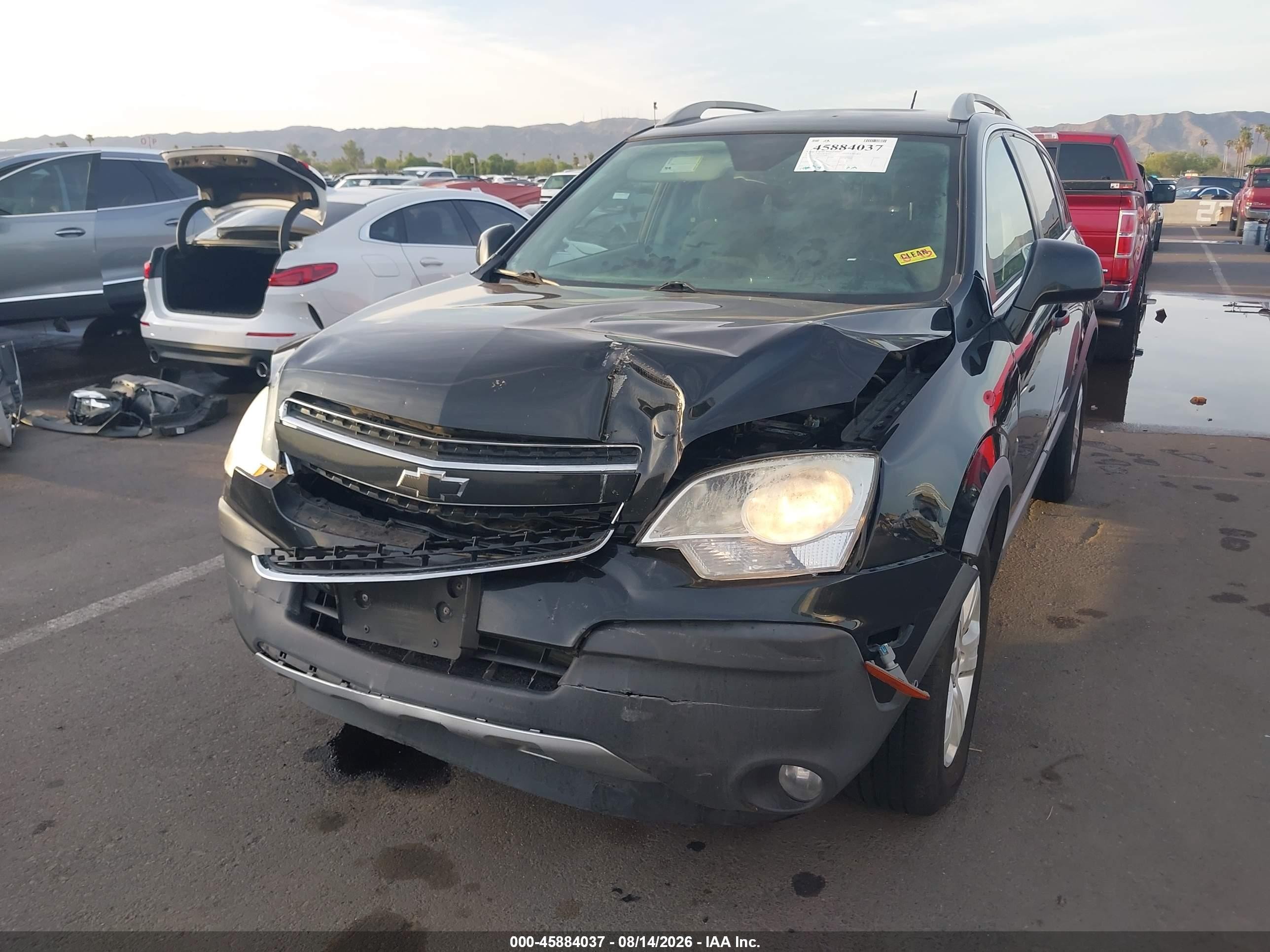 2014 Chevrolet Captiva Sport Fleet Ls Черный vin: 3GNAL2EK4ES503927