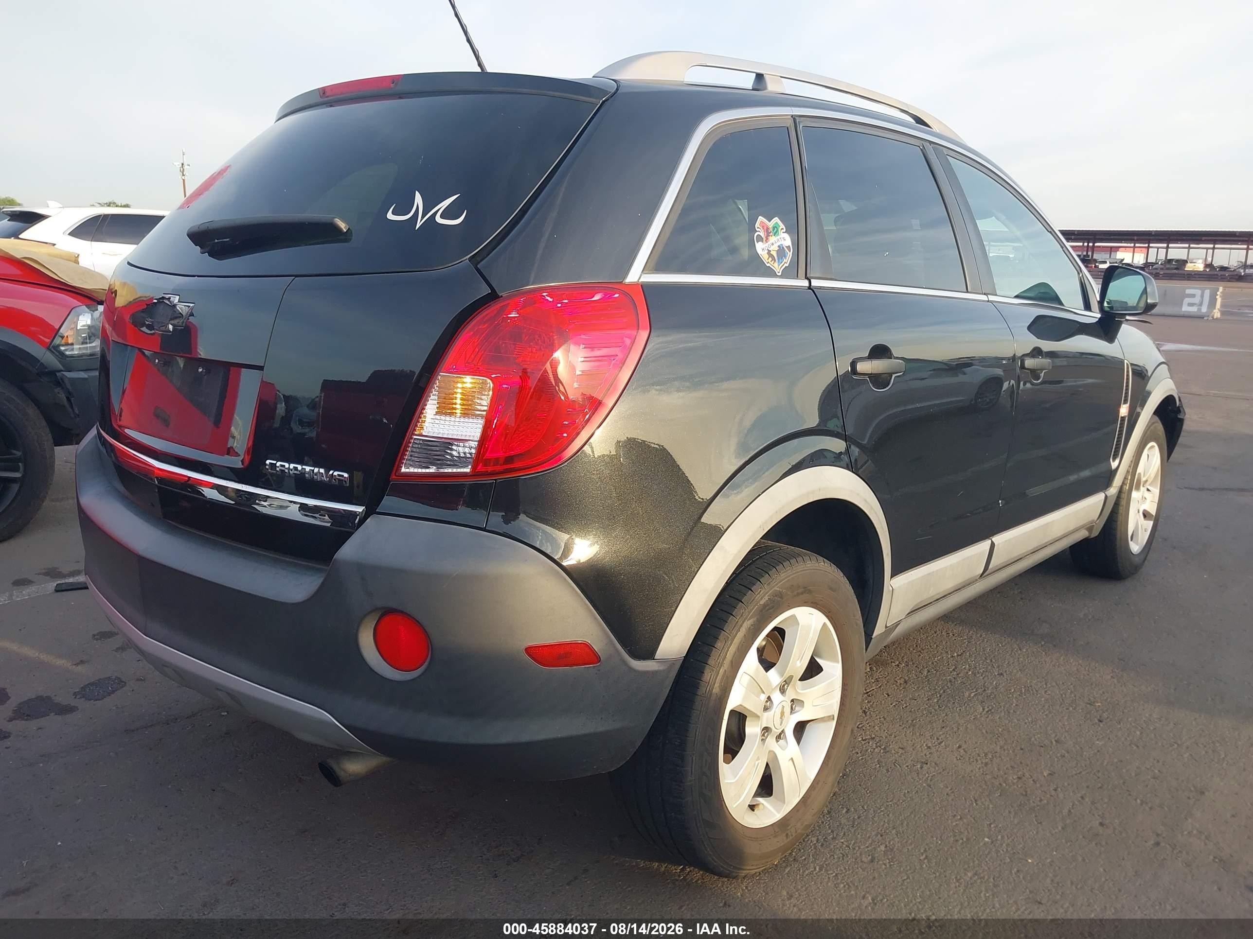 2014 Chevrolet Captiva Sport Fleet Ls Черный vin: 3GNAL2EK4ES503927