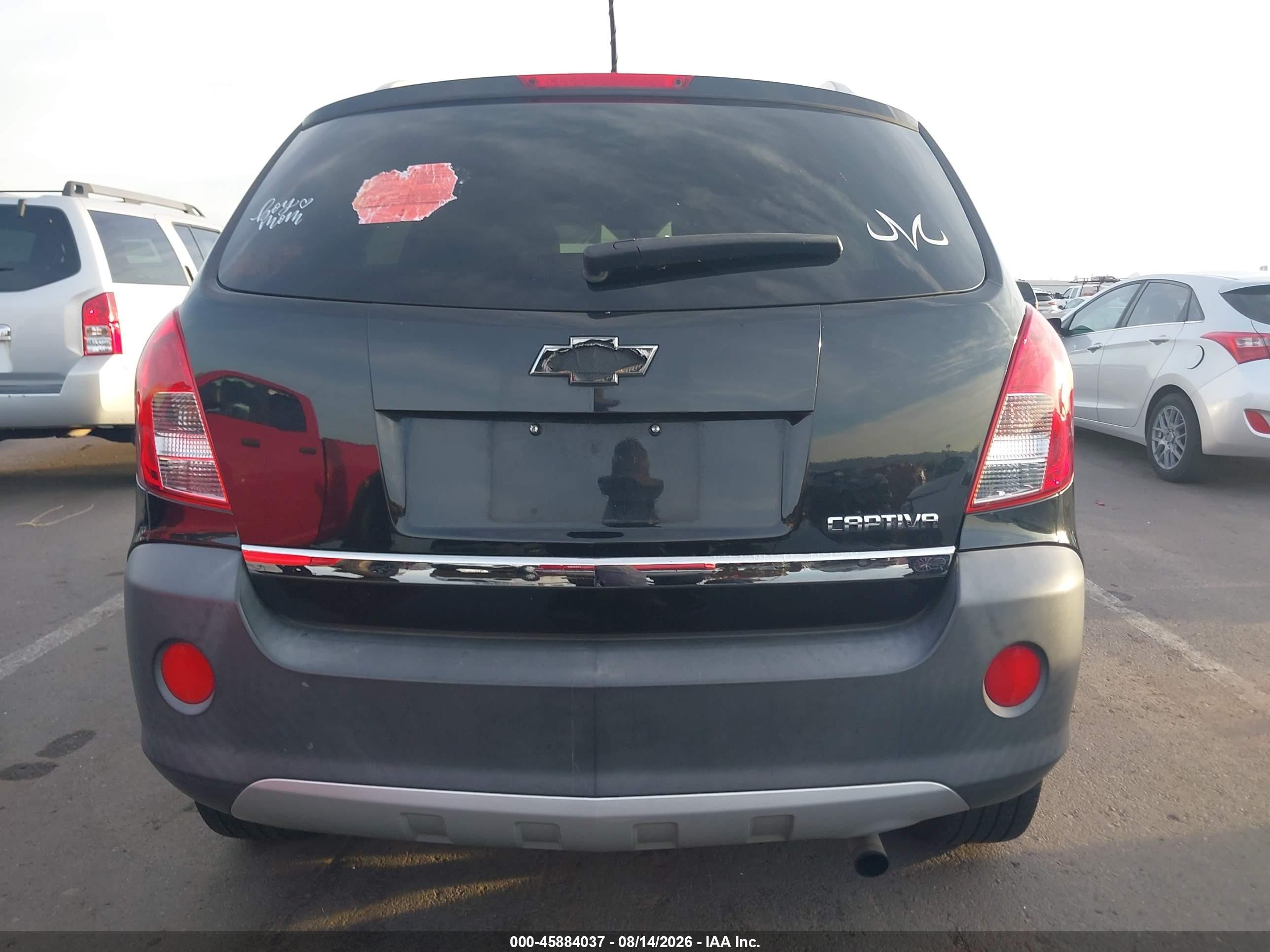 2014 Chevrolet Captiva Sport Fleet Ls Черный vin: 3GNAL2EK4ES503927