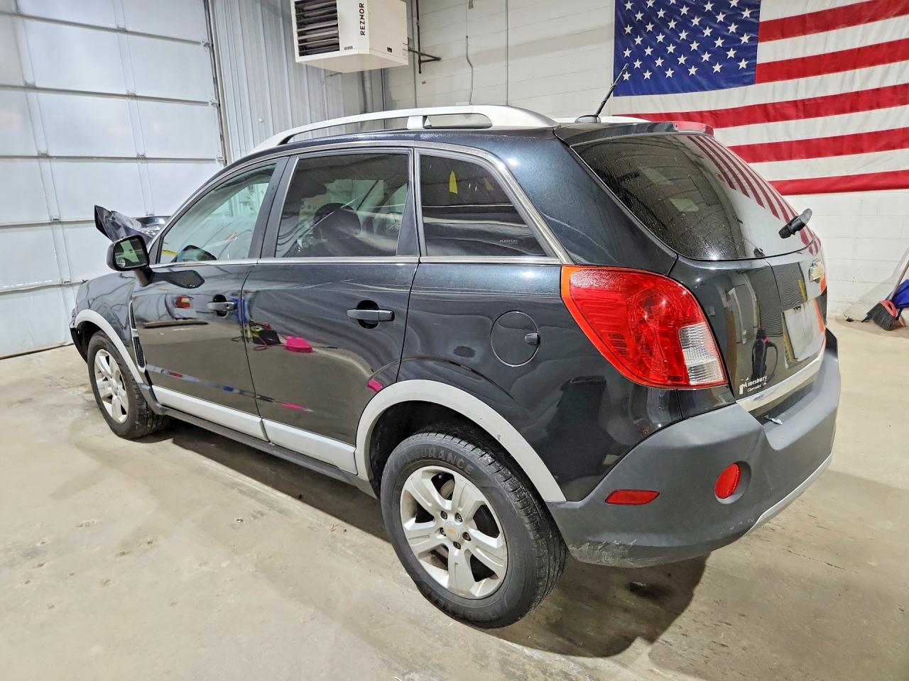 2014 Chevrolet Captiva Ls Black vin: 3GNAL2EK4ES585738