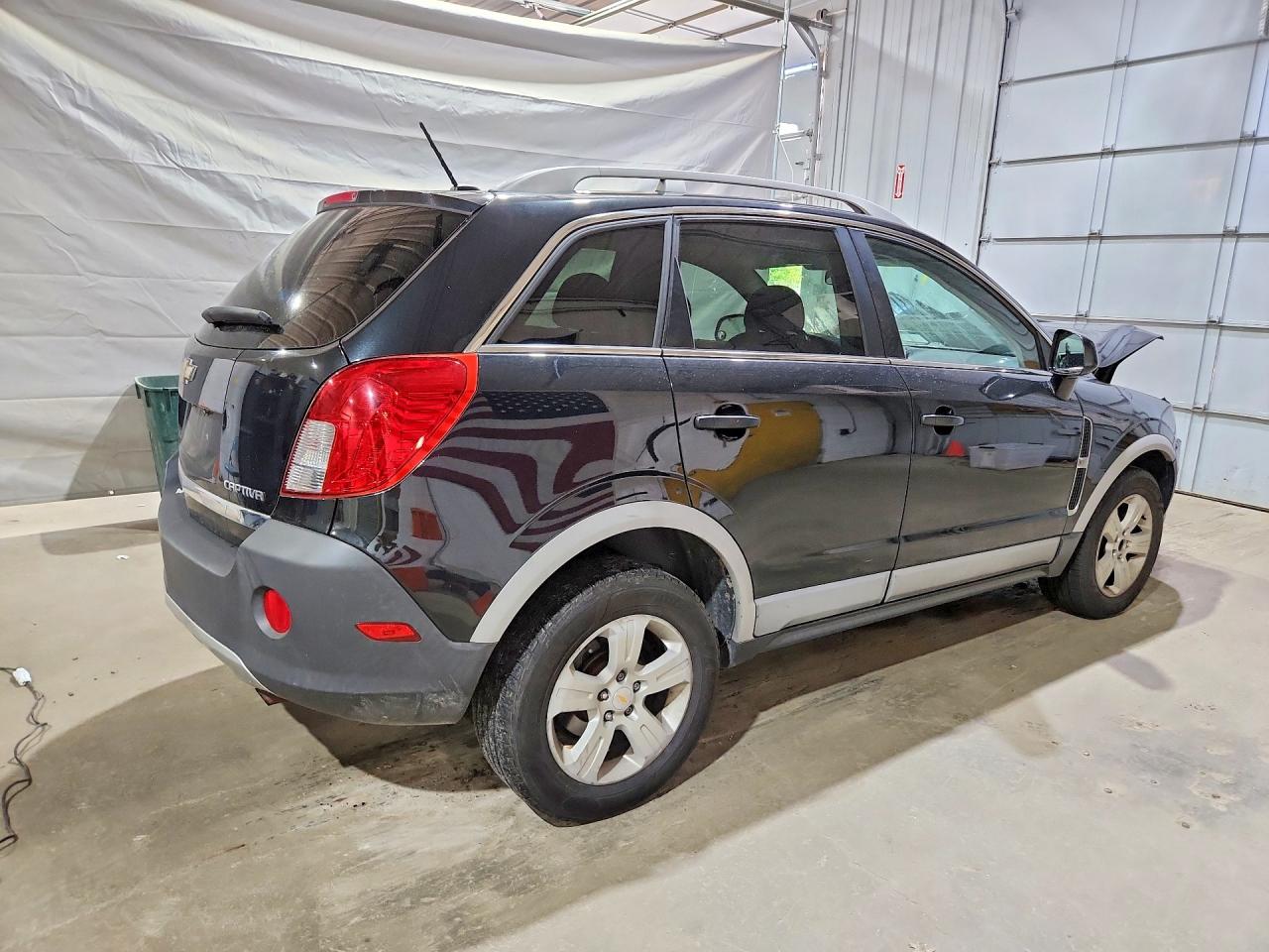 2014 Chevrolet Captiva Ls Black vin: 3GNAL2EK4ES585738