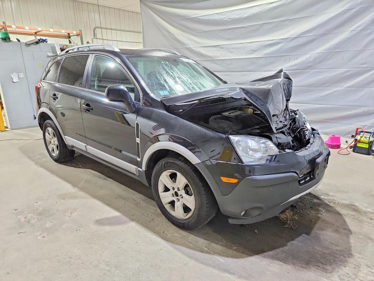 2014 Chevrolet Captiva Ls Black vin: 3GNAL2EK4ES585738
