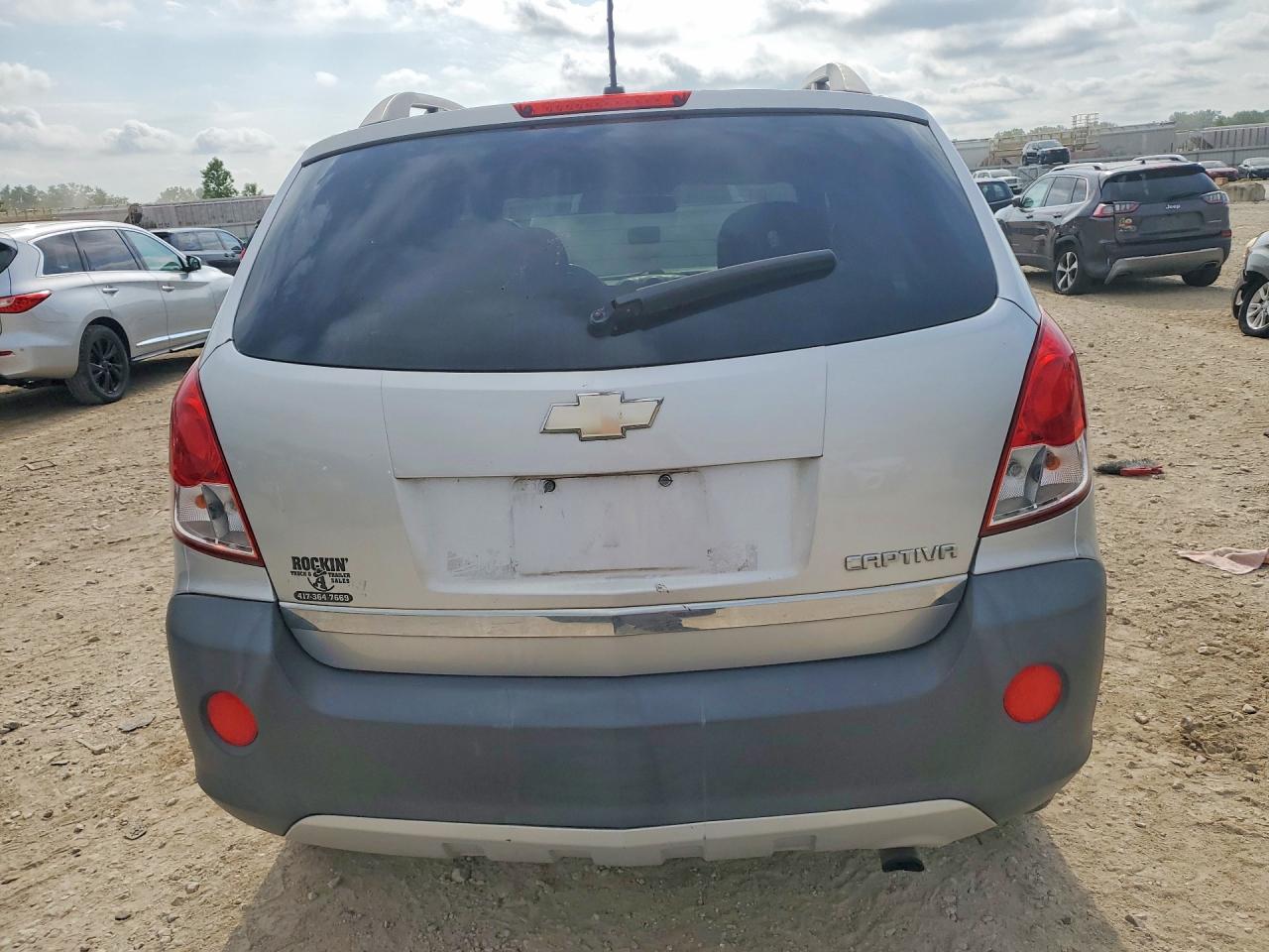 2012 Chevrolet Captiva Sport Silver vin: 3GNAL2EK5CS565155