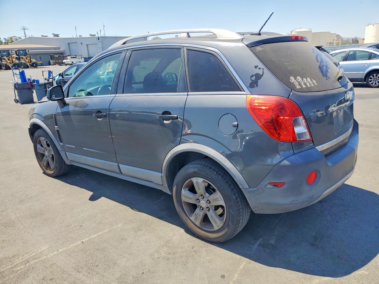 2013 Chevrolet Captiva Ls Gray vin: 3GNAL2EK5DS572933