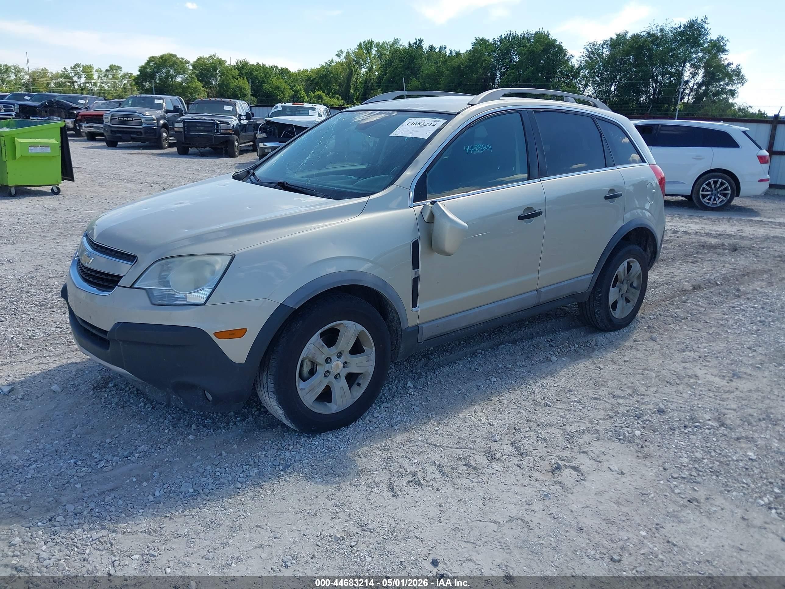 2013 Chevrolet Captiva Sport 2ls Beige vin: 3GNAL2EK5DS612427