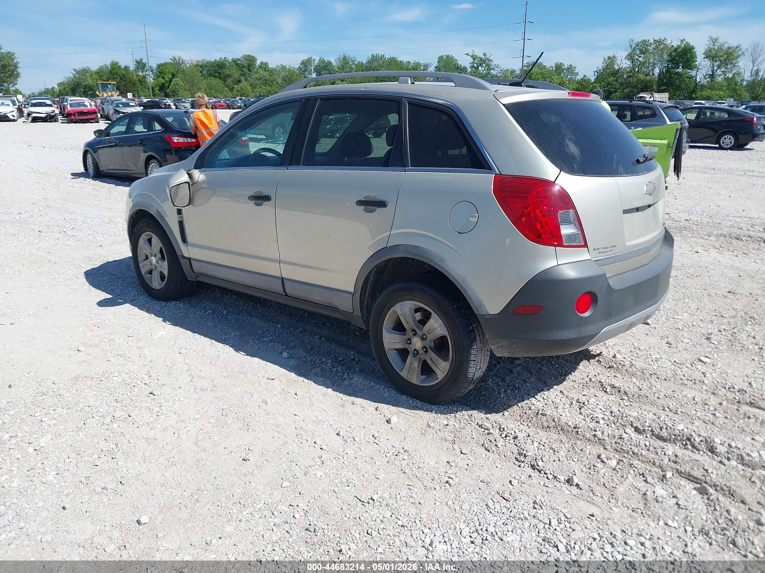 2013 Chevrolet Captiva Sport 2ls Beige vin: 3GNAL2EK5DS612427