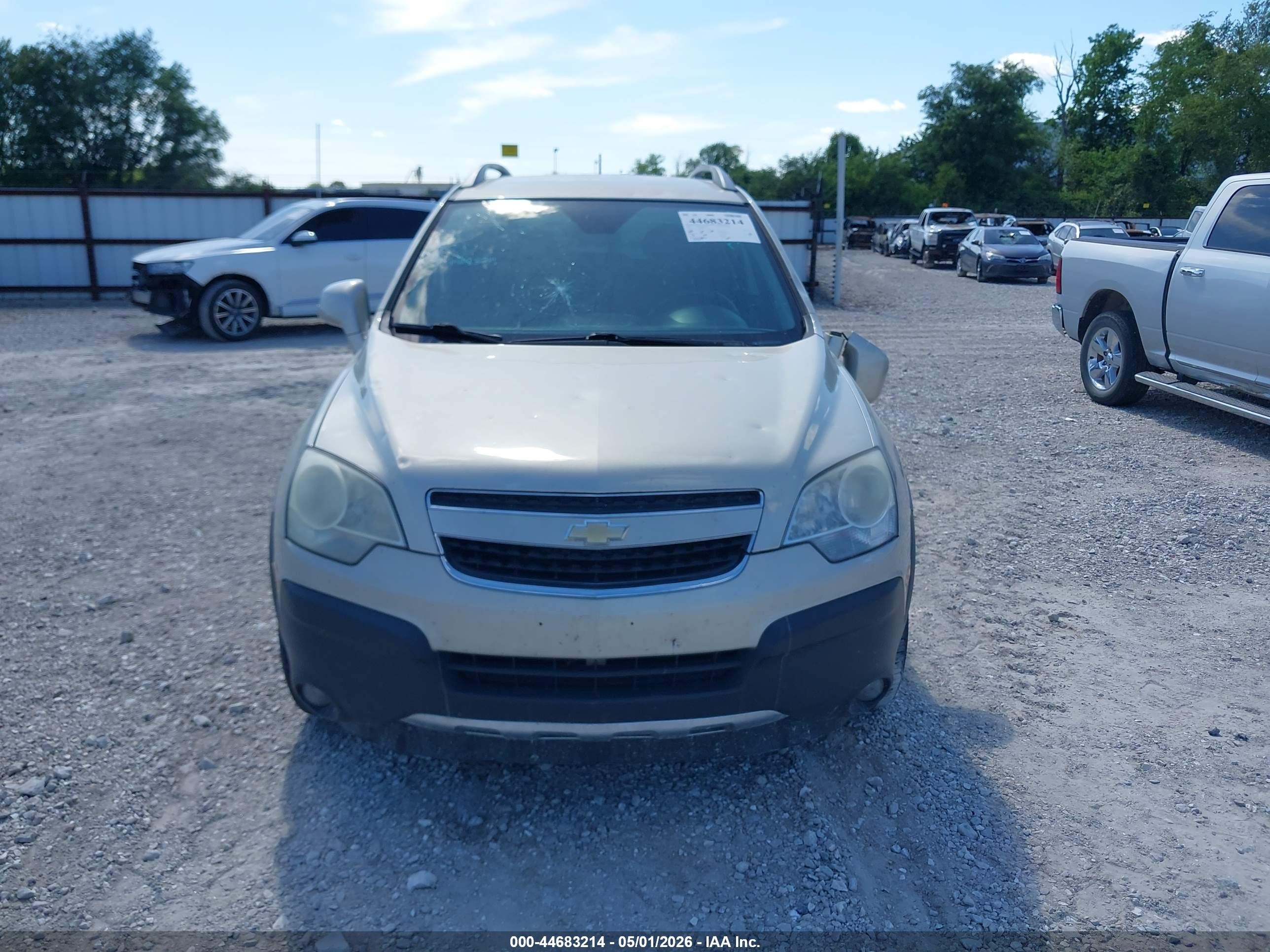 2013 Chevrolet Captiva Sport 2ls Beige vin: 3GNAL2EK5DS612427