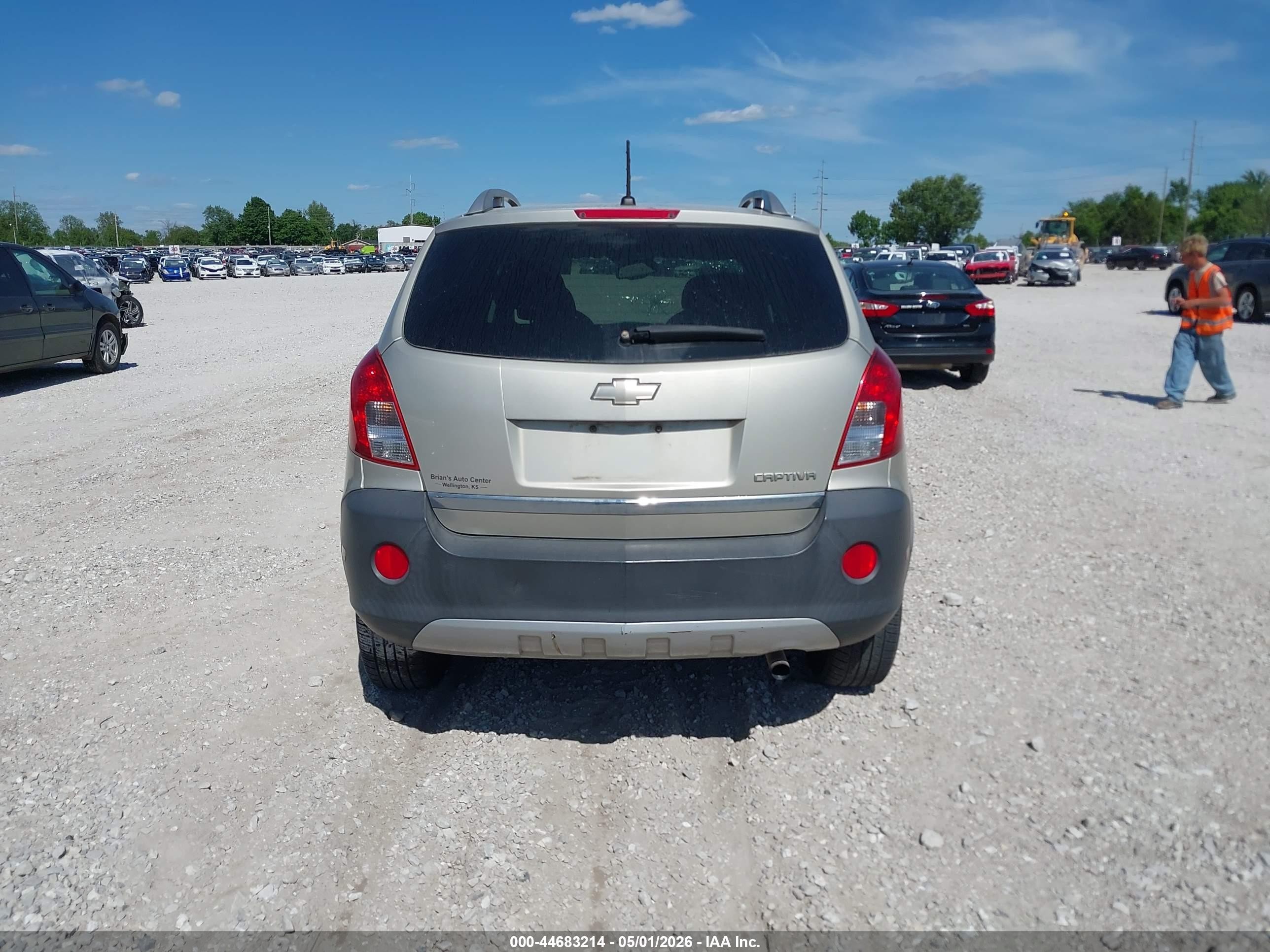 2013 Chevrolet Captiva Sport 2ls Beige vin: 3GNAL2EK5DS612427