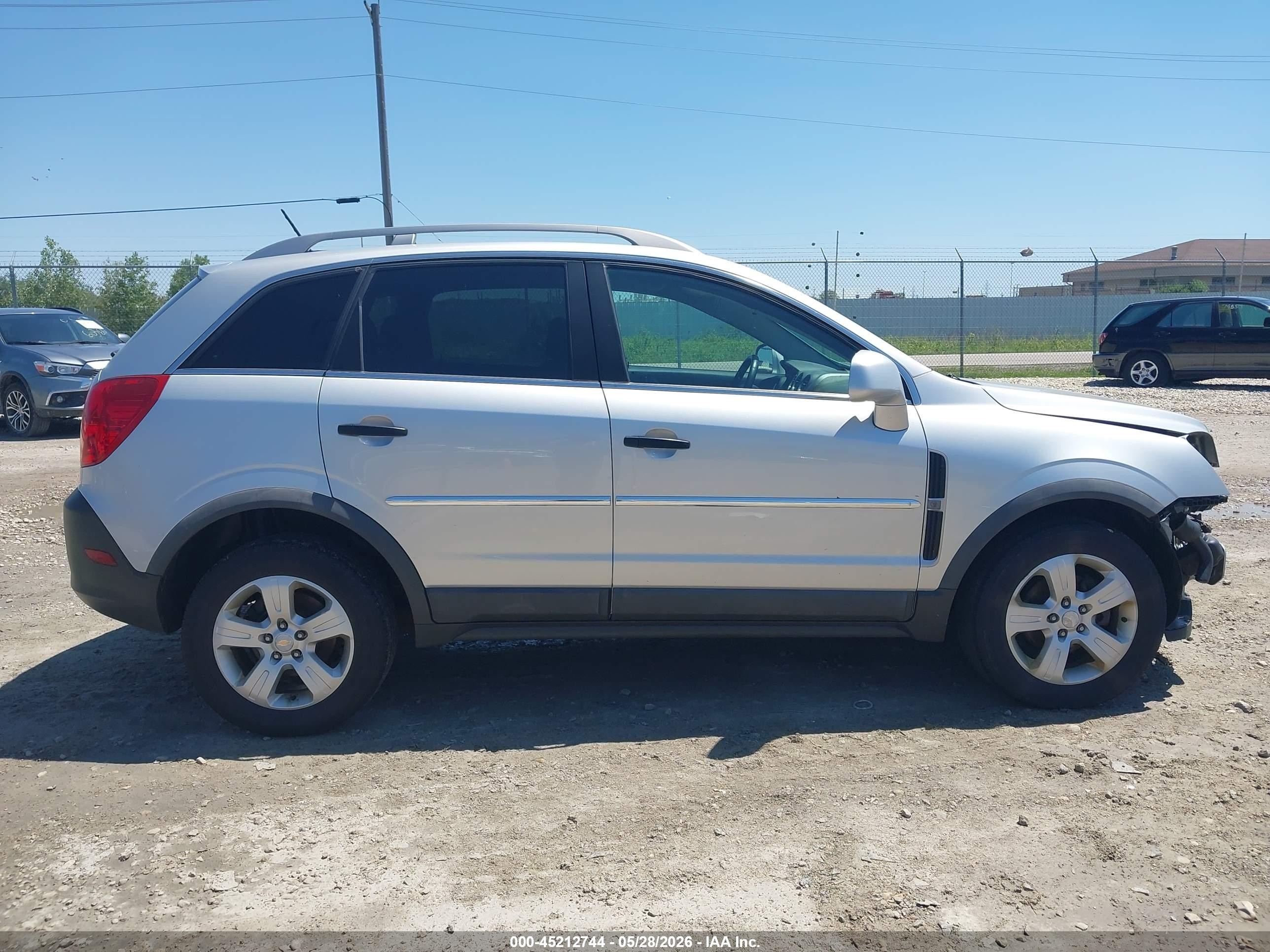2013 Chevrolet Captiva Sport 2ls Silver vin: 3GNAL2EK5DS640423