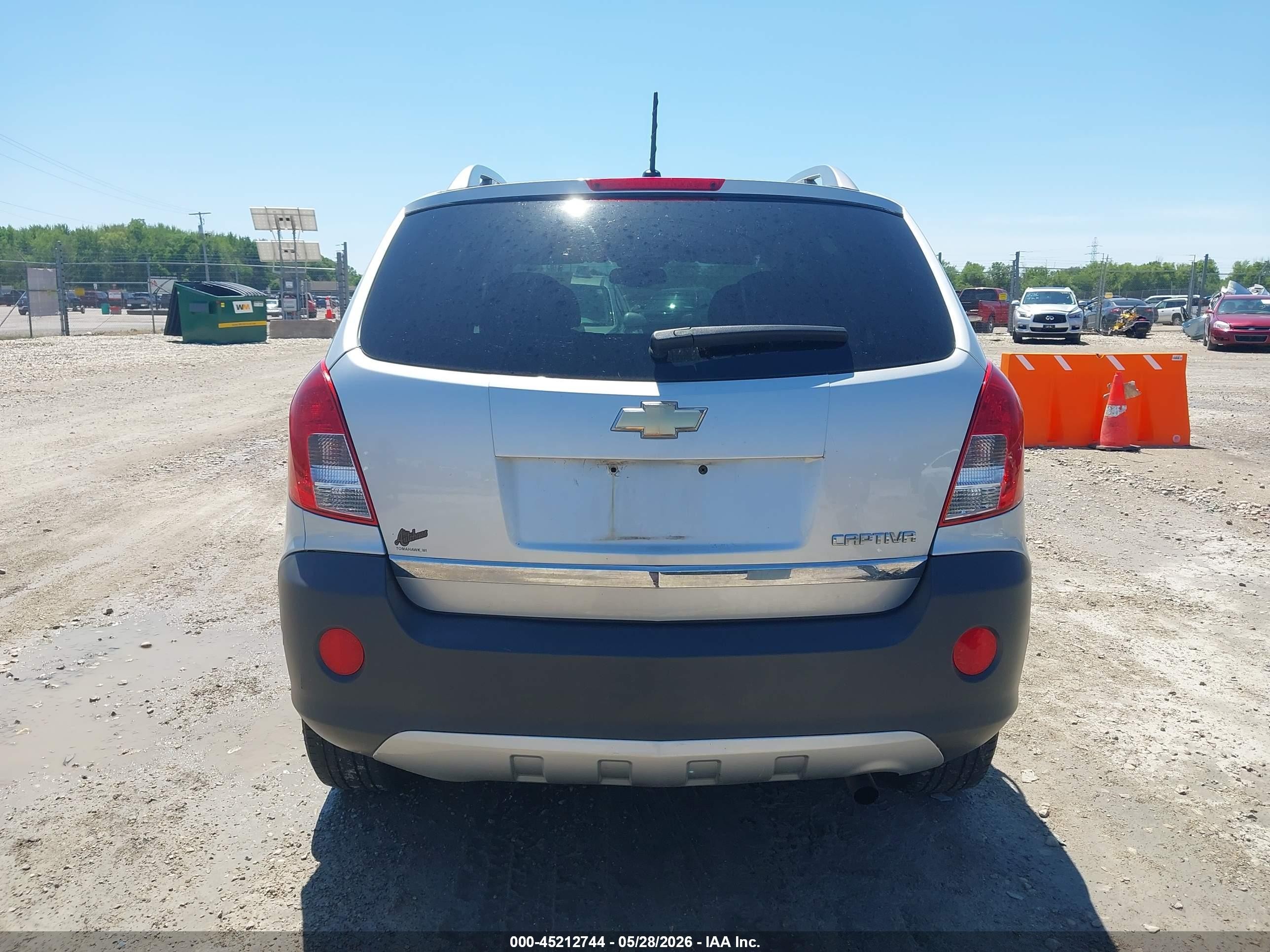 2013 Chevrolet Captiva Sport 2ls Silver vin: 3GNAL2EK5DS640423