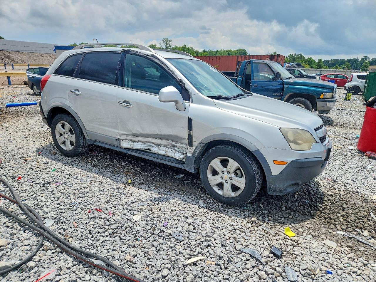 2015 Chevrolet Captiva Ls Silver vin: 3GNAL2EK5FS506496