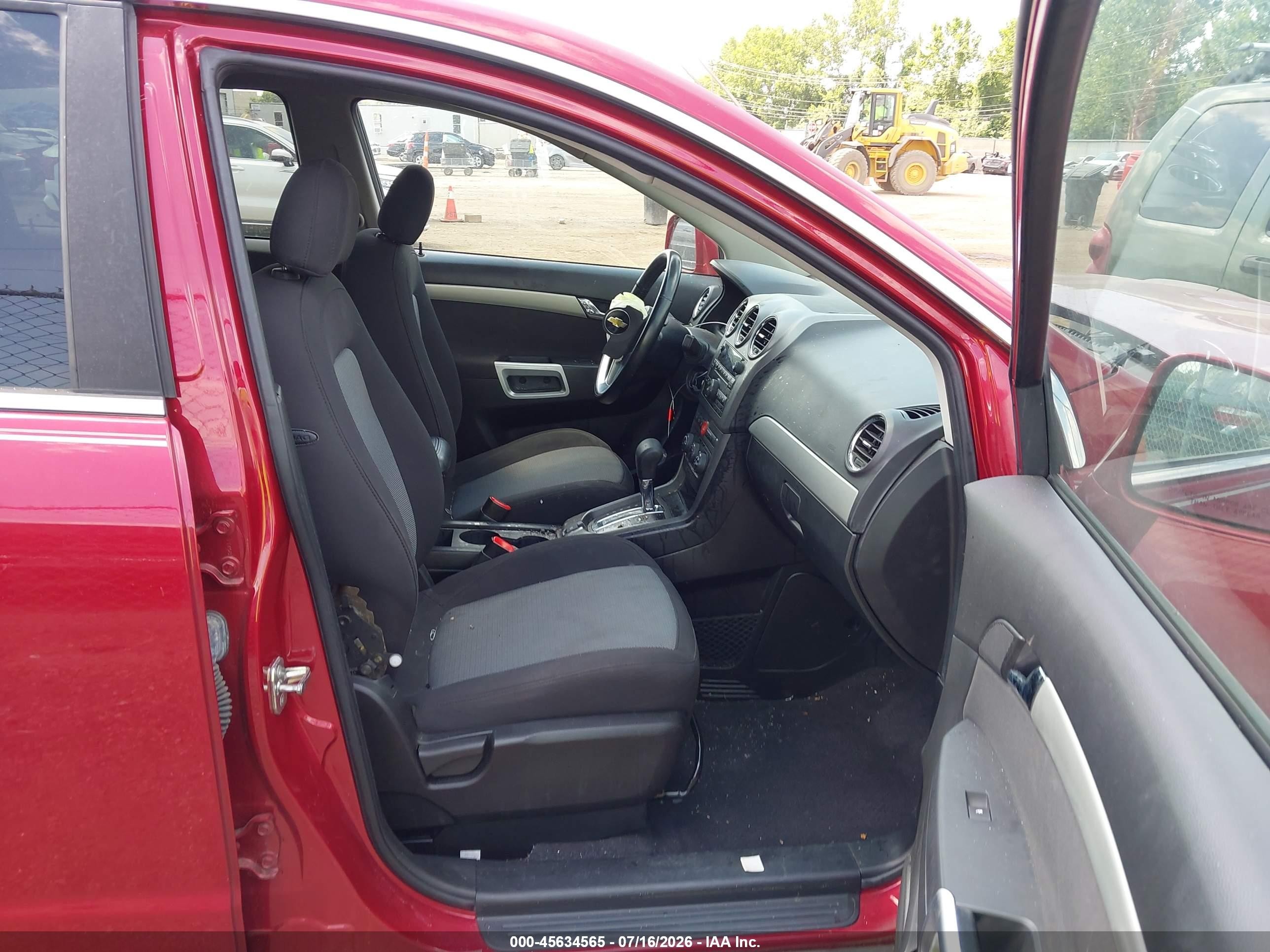 2012 Chevrolet Captiva Sport 2ls Red vin: 3GNAL2EK6CS566010