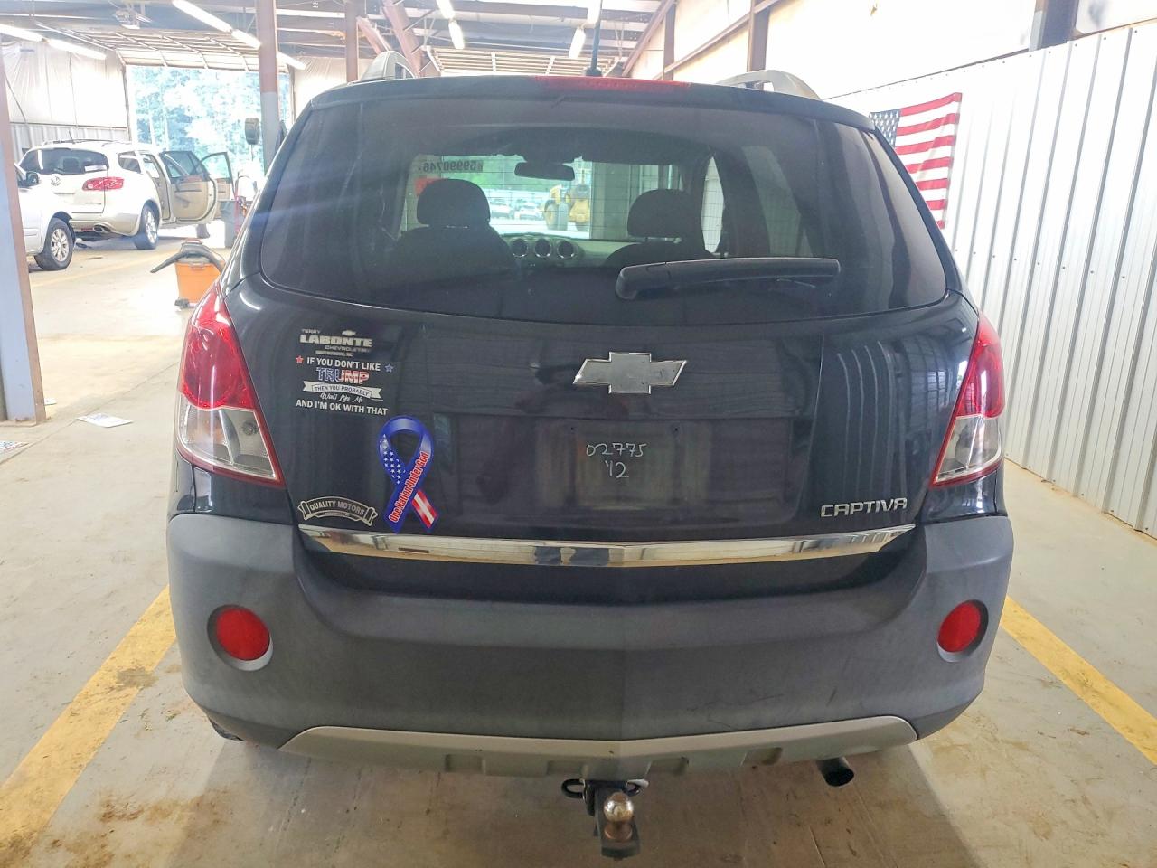 2012 Chevrolet Captiva Sport Black vin: 3GNAL2EK6CS571806