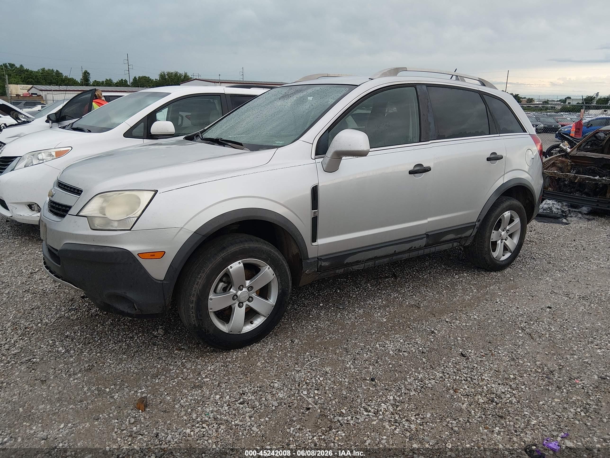 2012 Chevrolet Captiva Sport 2ls Silver vin: 3GNAL2EK6CS595460