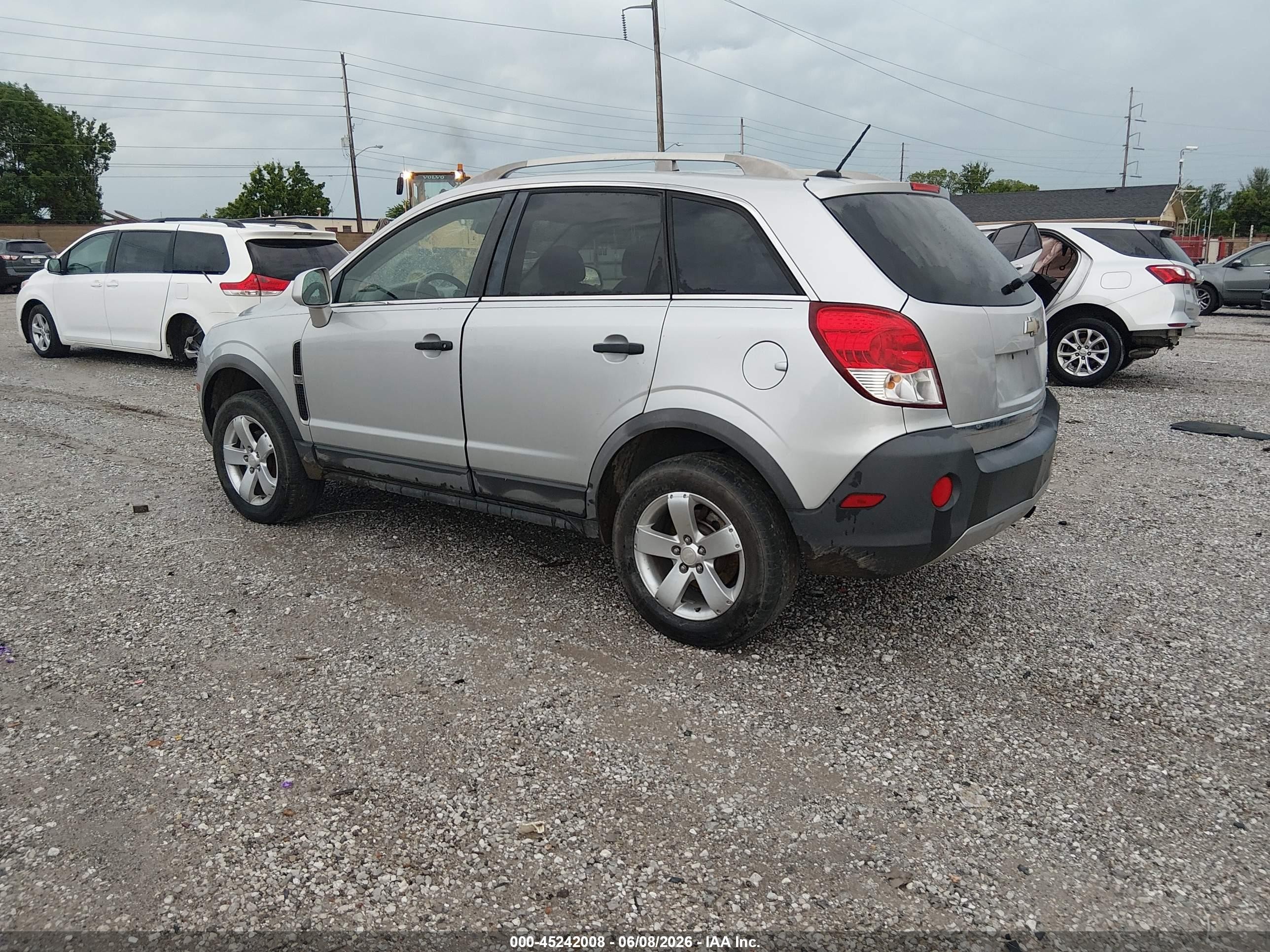 2012 Chevrolet Captiva Sport 2ls Silver vin: 3GNAL2EK6CS595460