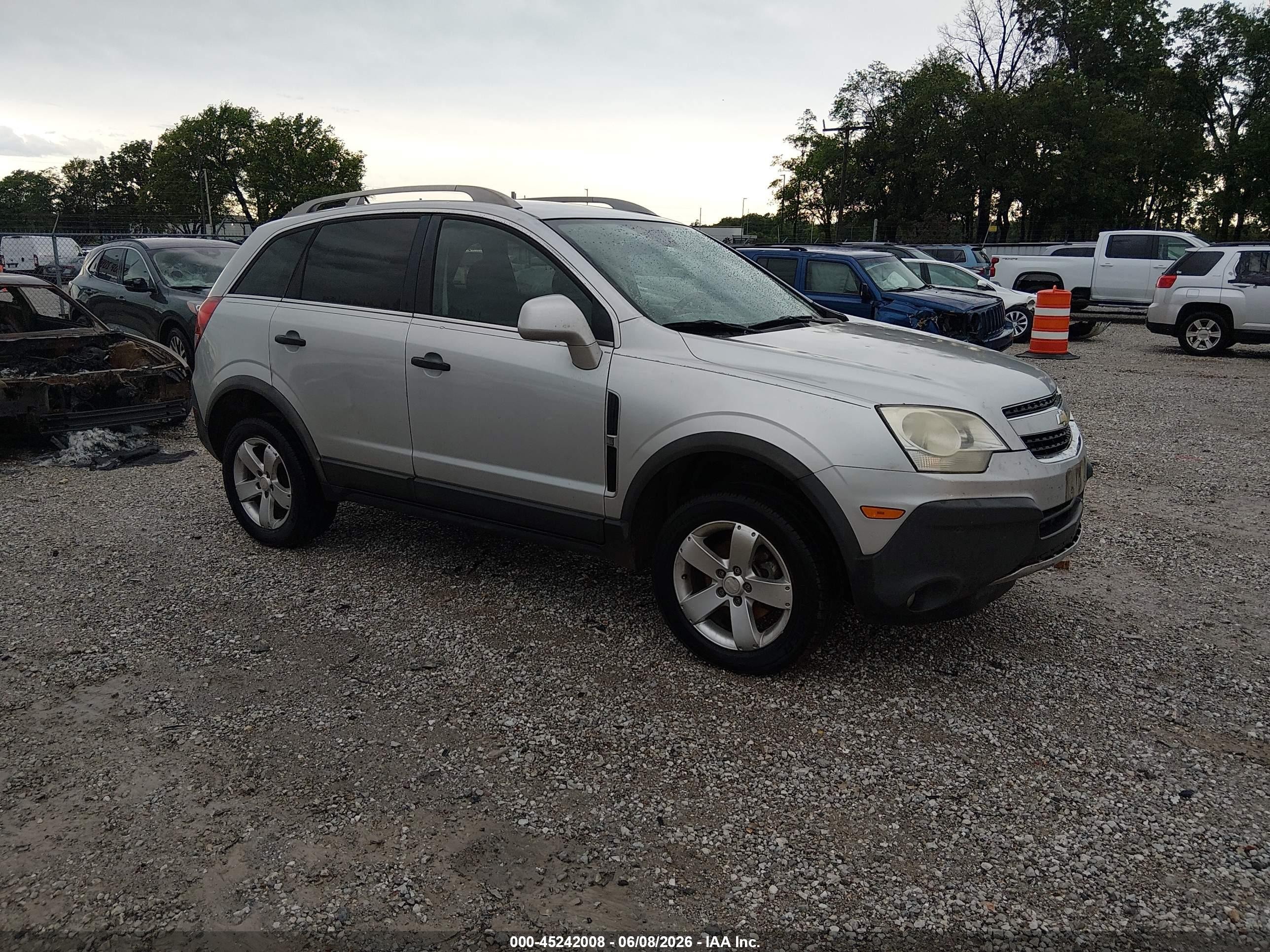 2012 Chevrolet Captiva Sport 2ls Silver vin: 3GNAL2EK6CS595460