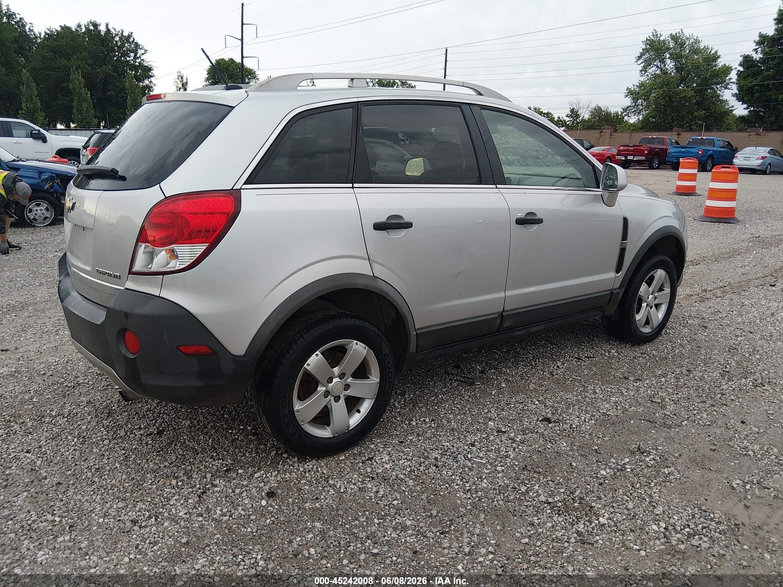 2012 Chevrolet Captiva Sport 2ls Silver vin: 3GNAL2EK6CS595460