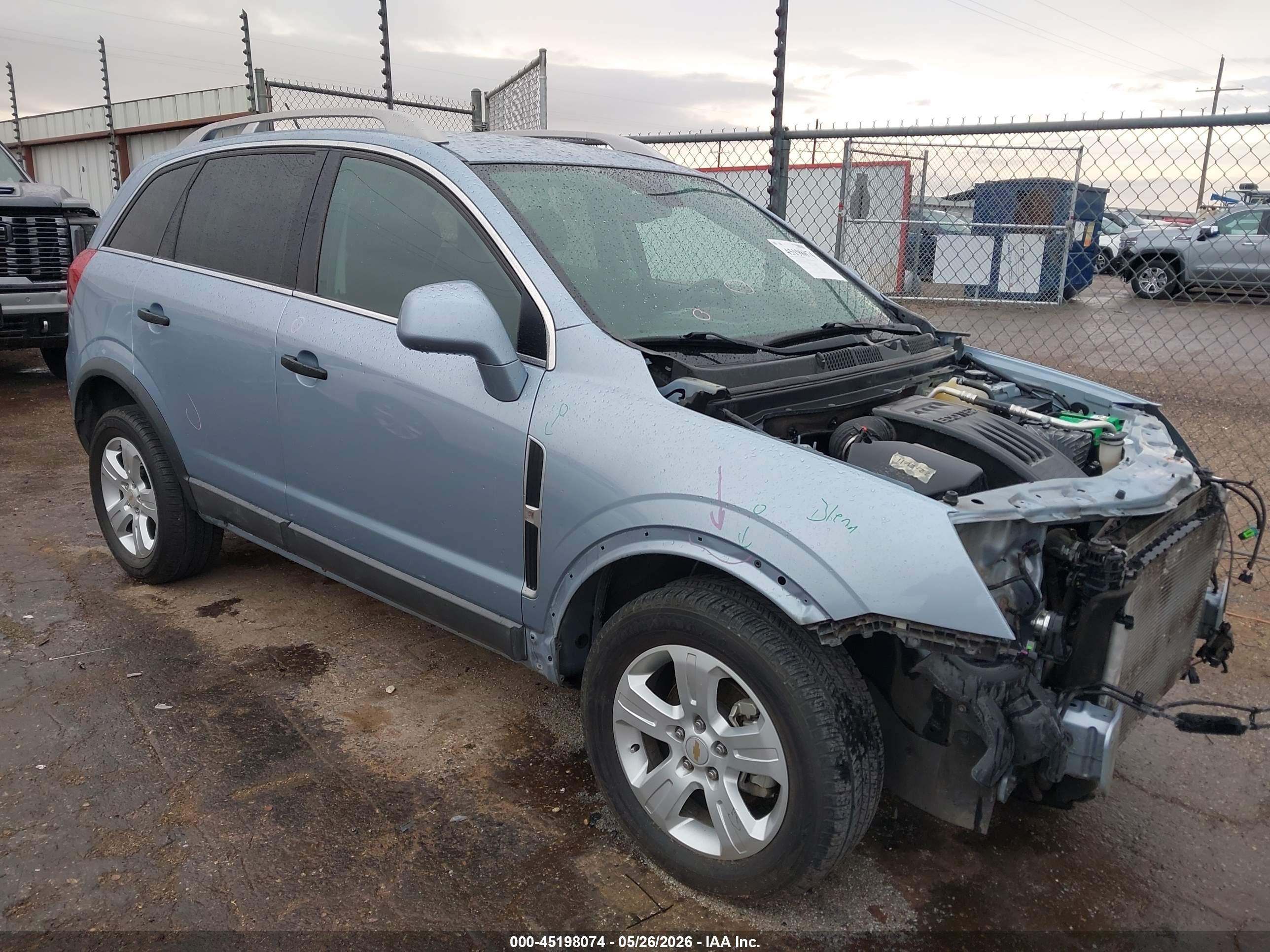 2013 Chevrolet Captiva Sport 2ls Blue vin: 3GNAL2EK6DS631231