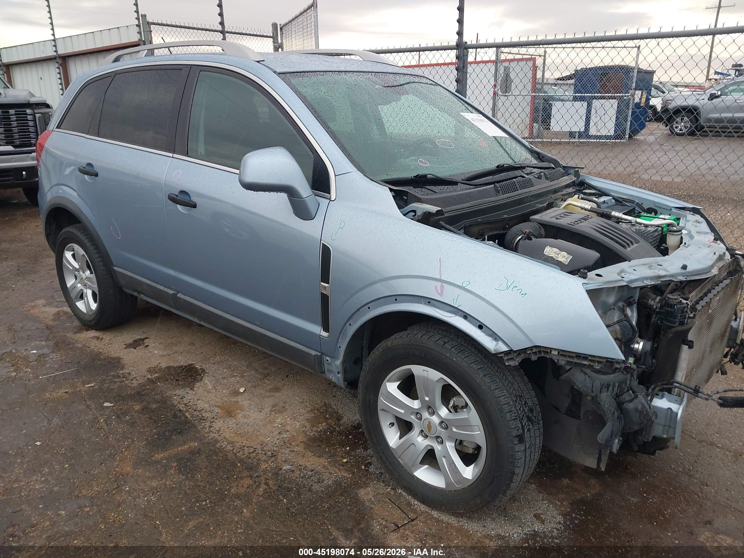 2013 Chevrolet Captiva Sport 2ls Blue vin: 3GNAL2EK6DS631231