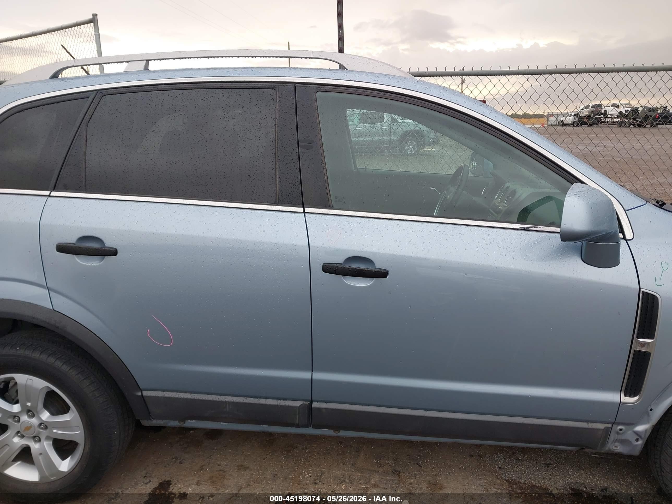 2013 Chevrolet Captiva Sport 2ls Blue vin: 3GNAL2EK6DS631231