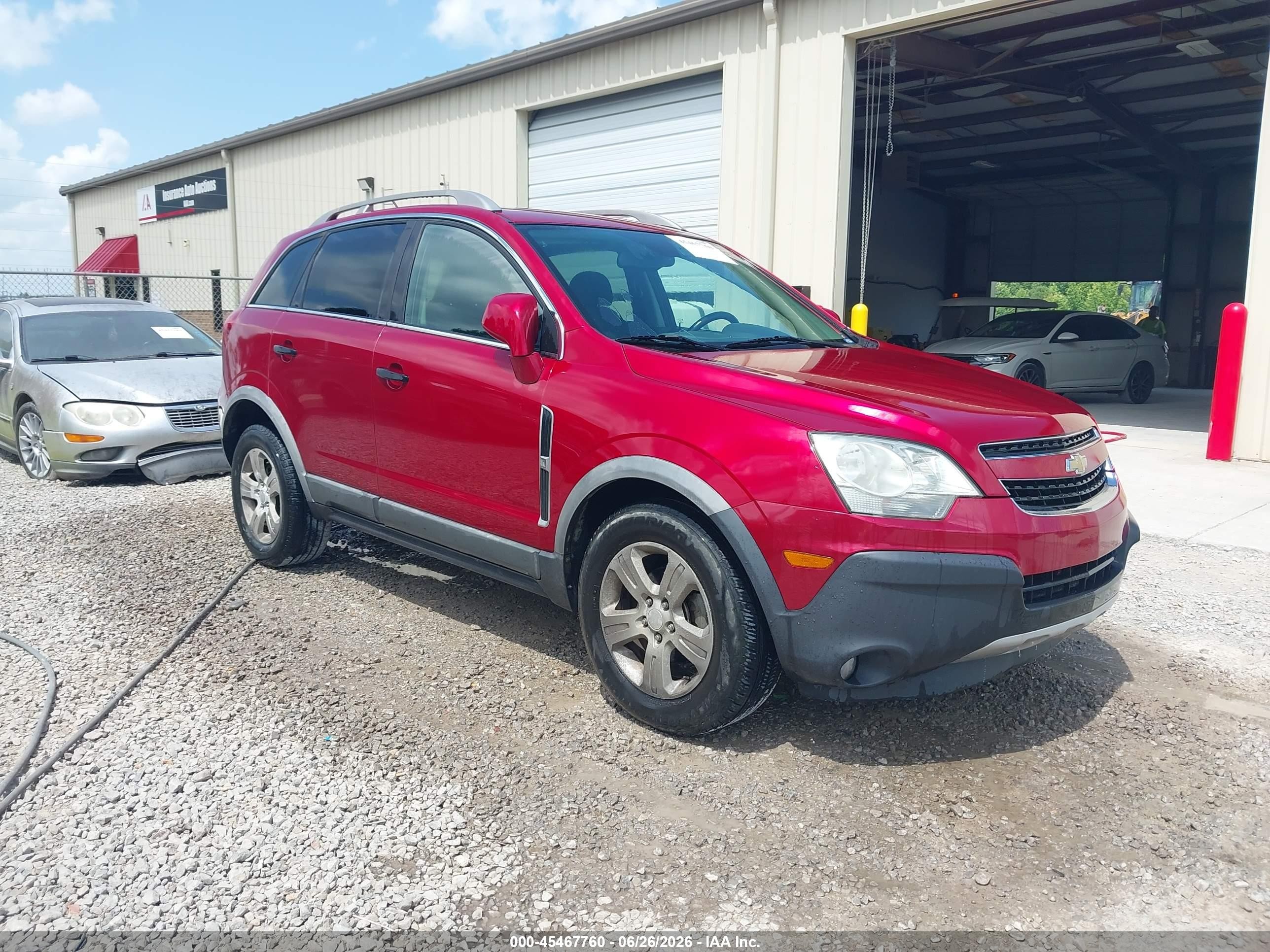 2014 Chevrolet Captiva Sport Fleet Ls Red vin: 3GNAL2EK6ES515478