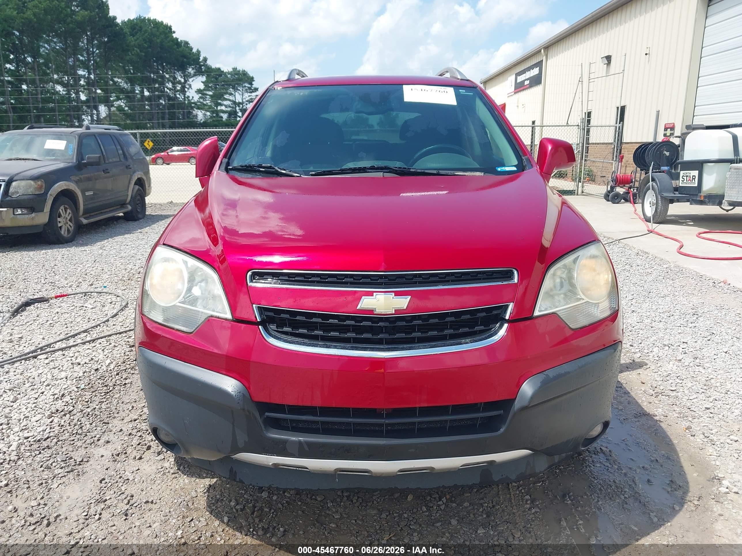 2014 Chevrolet Captiva Sport Fleet Ls Red vin: 3GNAL2EK6ES515478