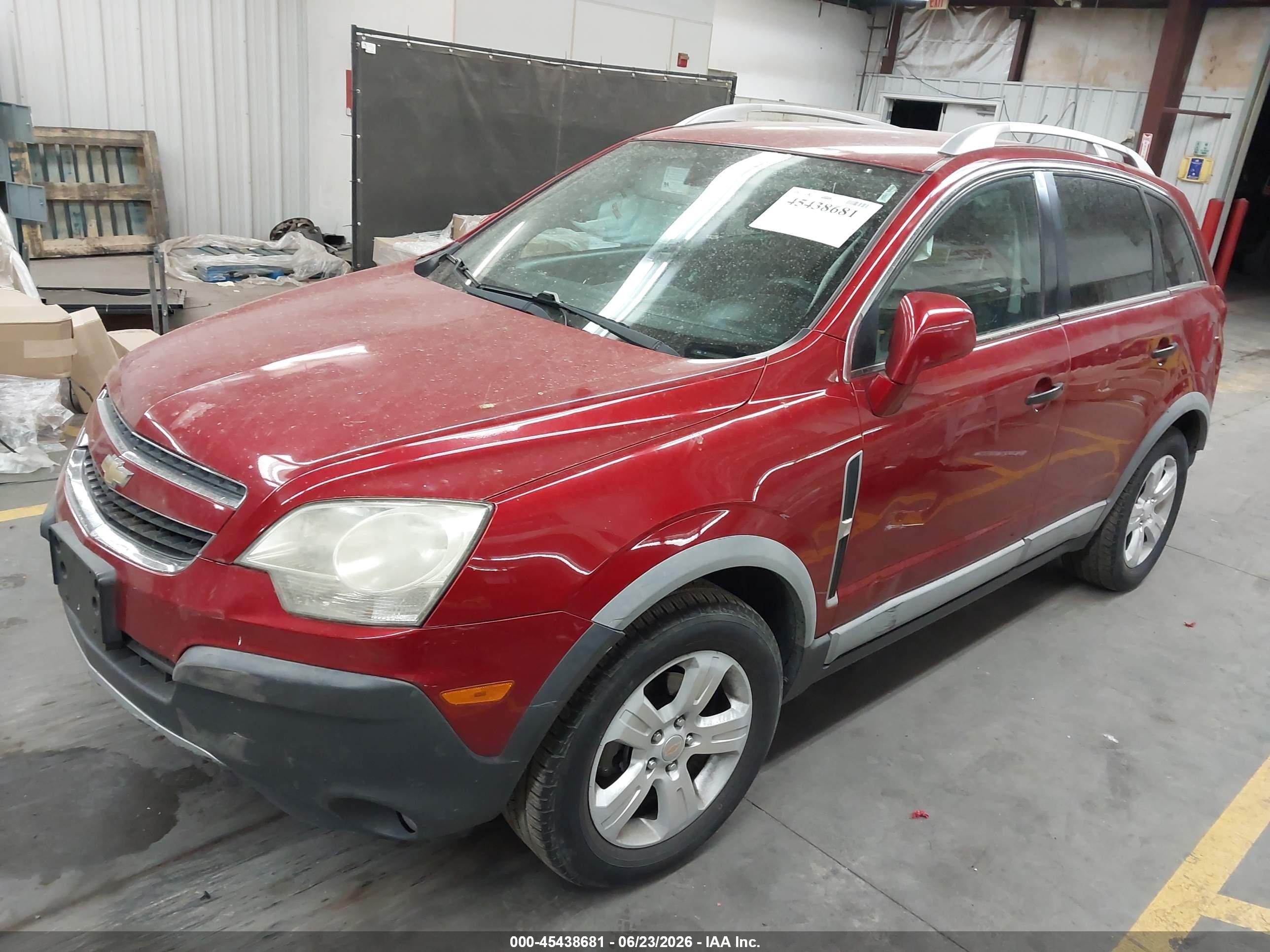 2014 Chevrolet Captiva Sport 2ls Red vin: 3GNAL2EK6ES651884