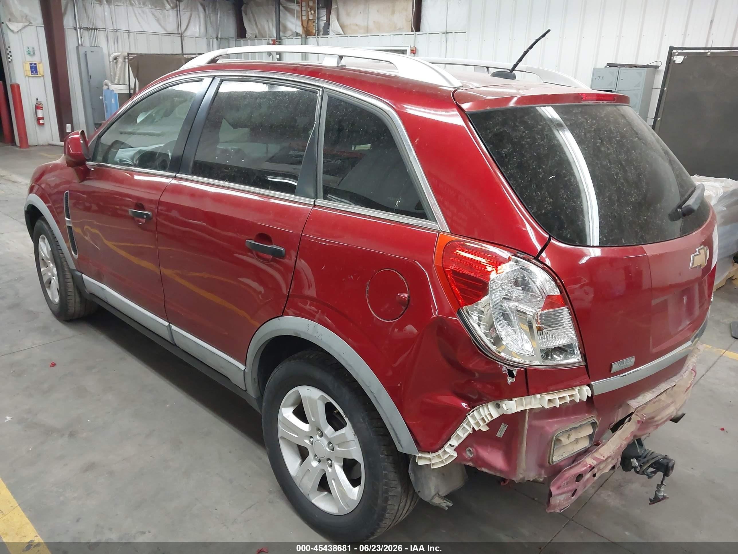 2014 Chevrolet Captiva Sport 2ls Red vin: 3GNAL2EK6ES651884
