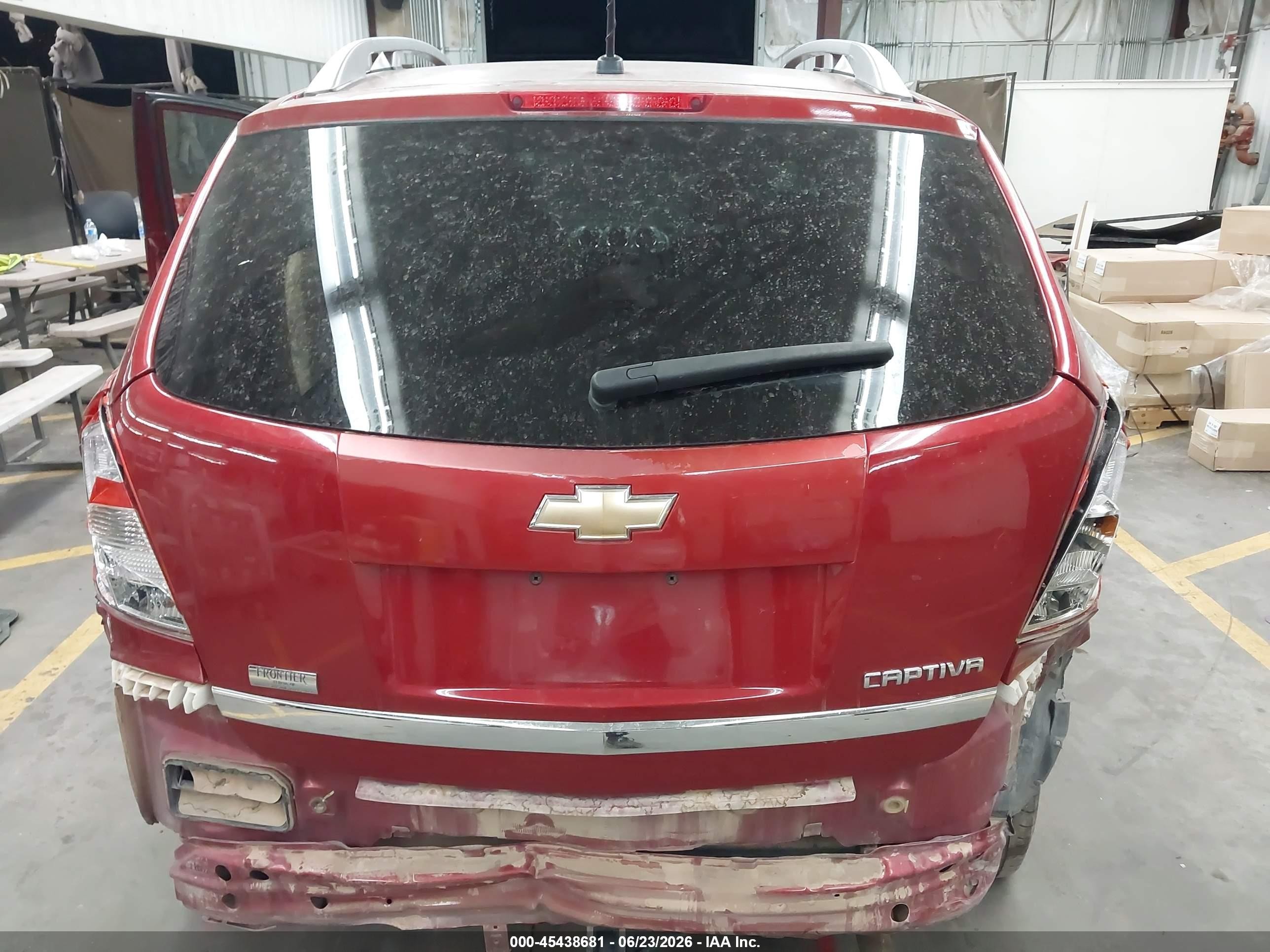 2014 Chevrolet Captiva Sport 2ls Red vin: 3GNAL2EK6ES651884