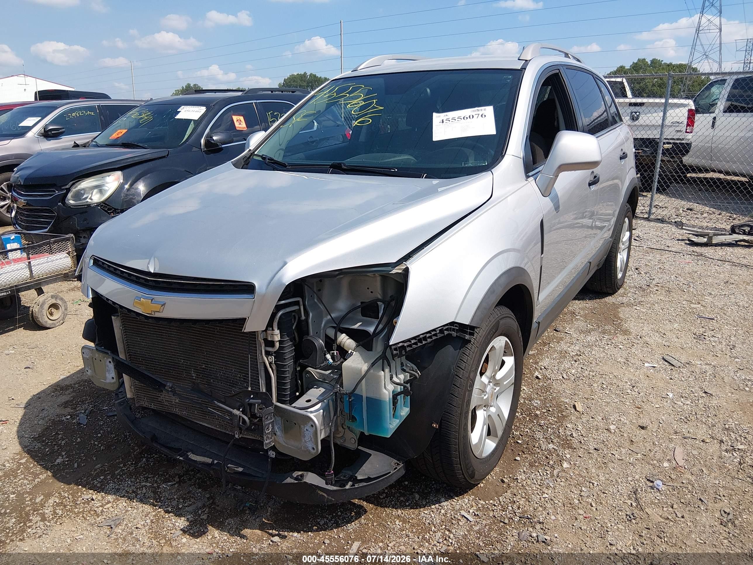 2015 Chevrolet Captiva Sport Fleet Ls Silver vin: 3GNAL2EK6FS504854