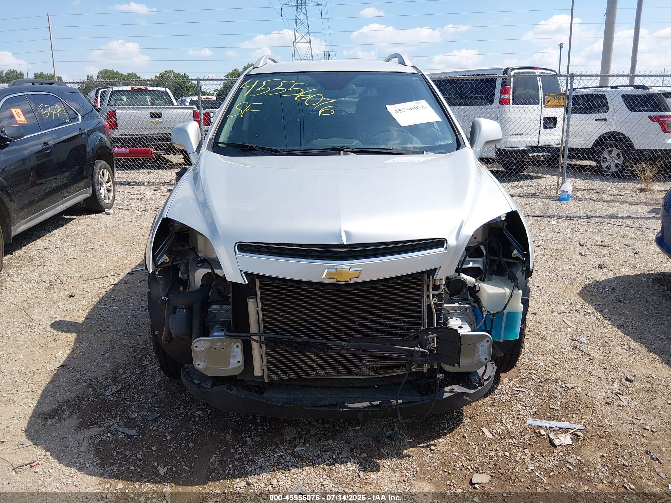2015 Chevrolet Captiva Sport Fleet Ls Silver vin: 3GNAL2EK6FS504854