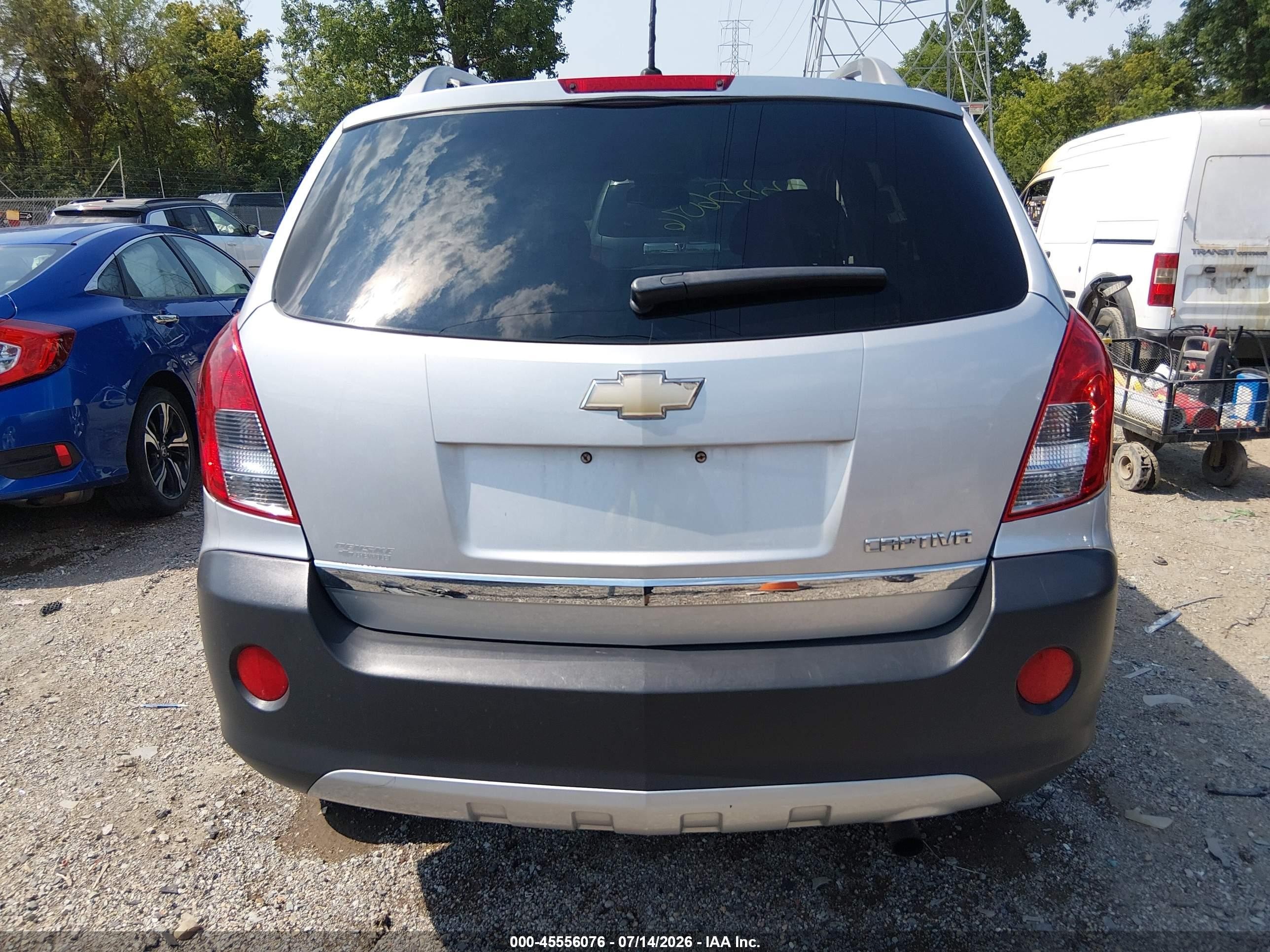 2015 Chevrolet Captiva Sport Fleet Ls Silver vin: 3GNAL2EK6FS504854