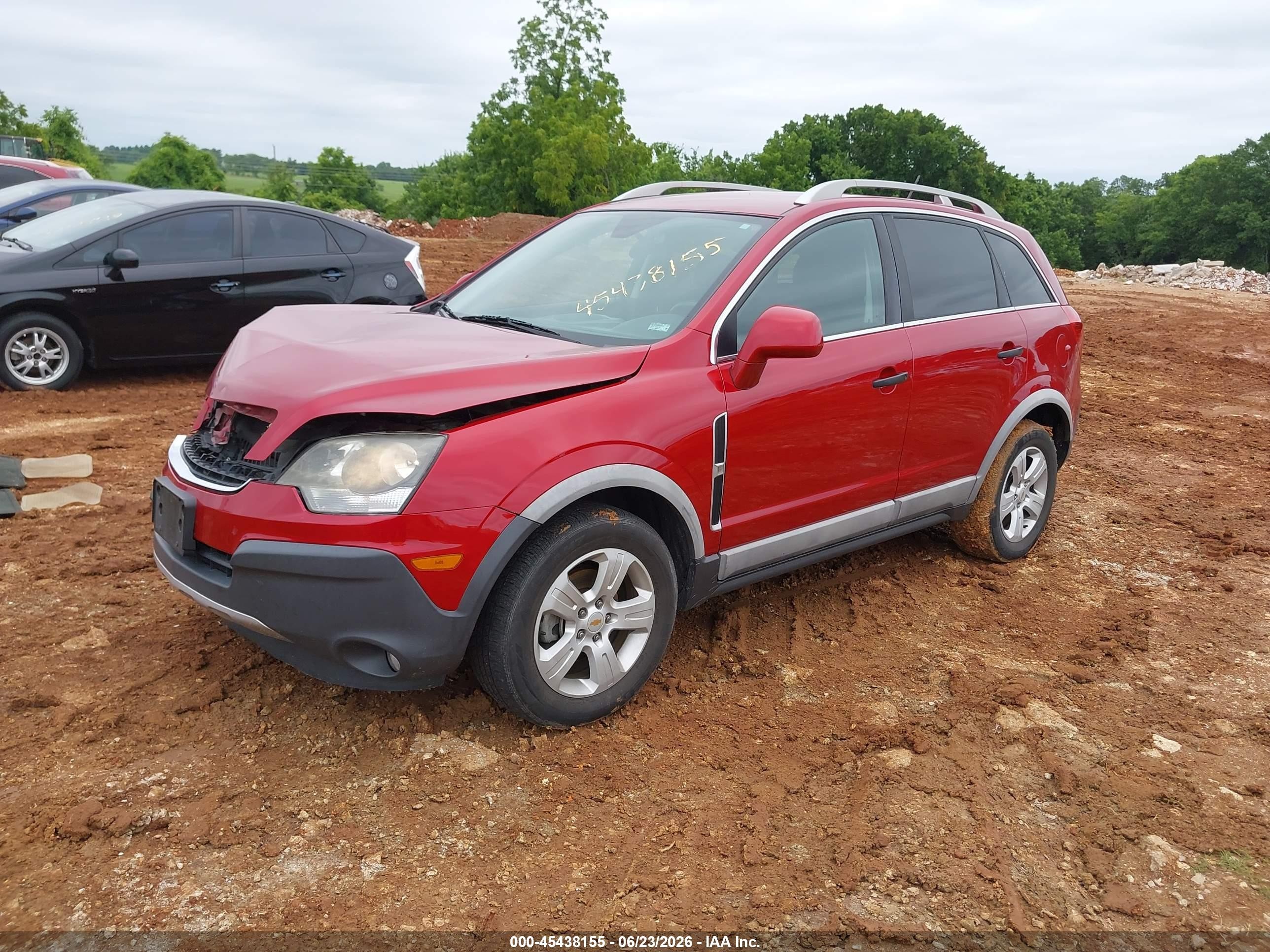 2015 Chevrolet Captiva Sport Fleet Ls Red vin: 3GNAL2EK6FS518494