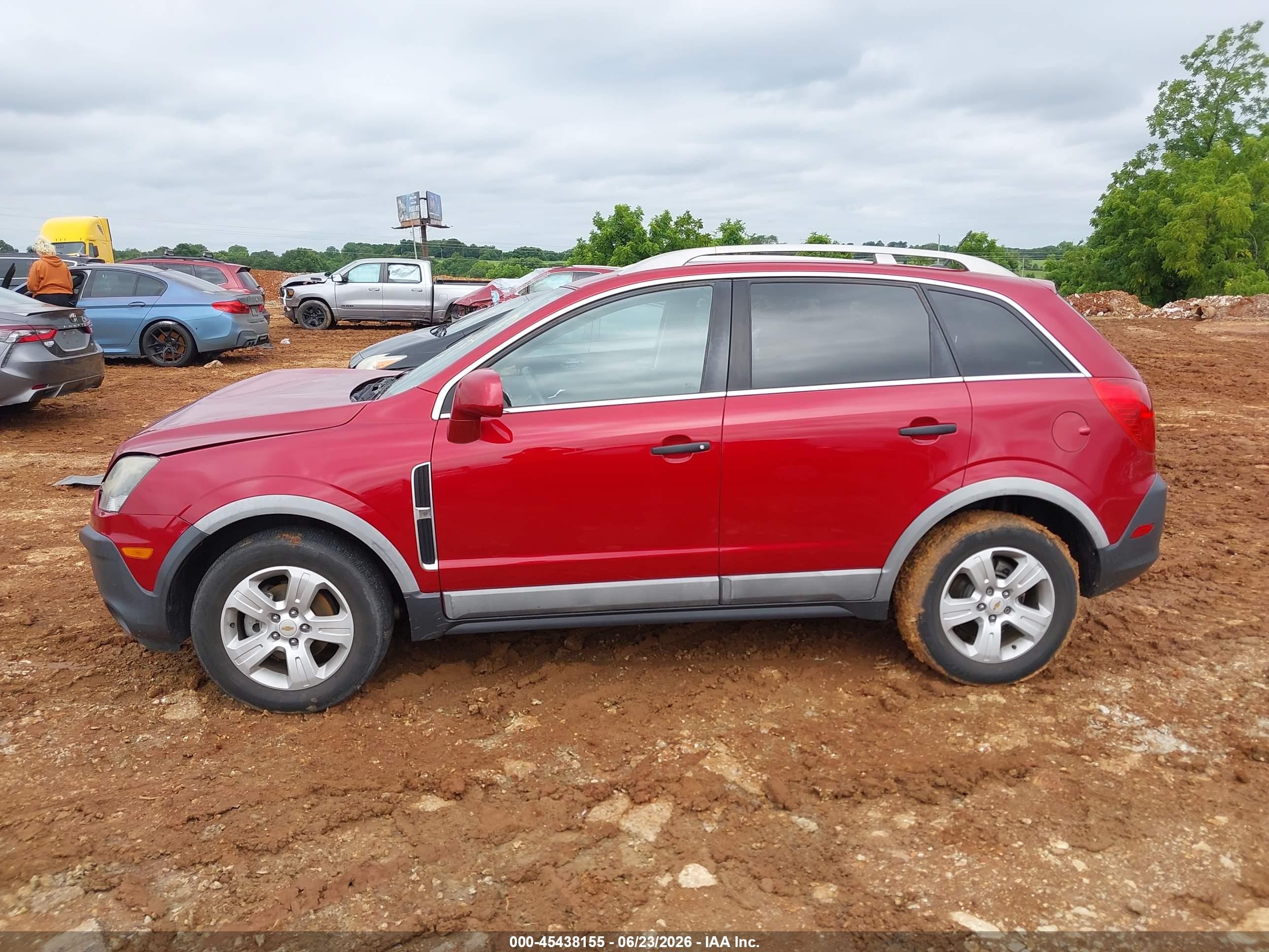 2015 Chevrolet Captiva Sport Fleet Ls Red vin: 3GNAL2EK6FS518494