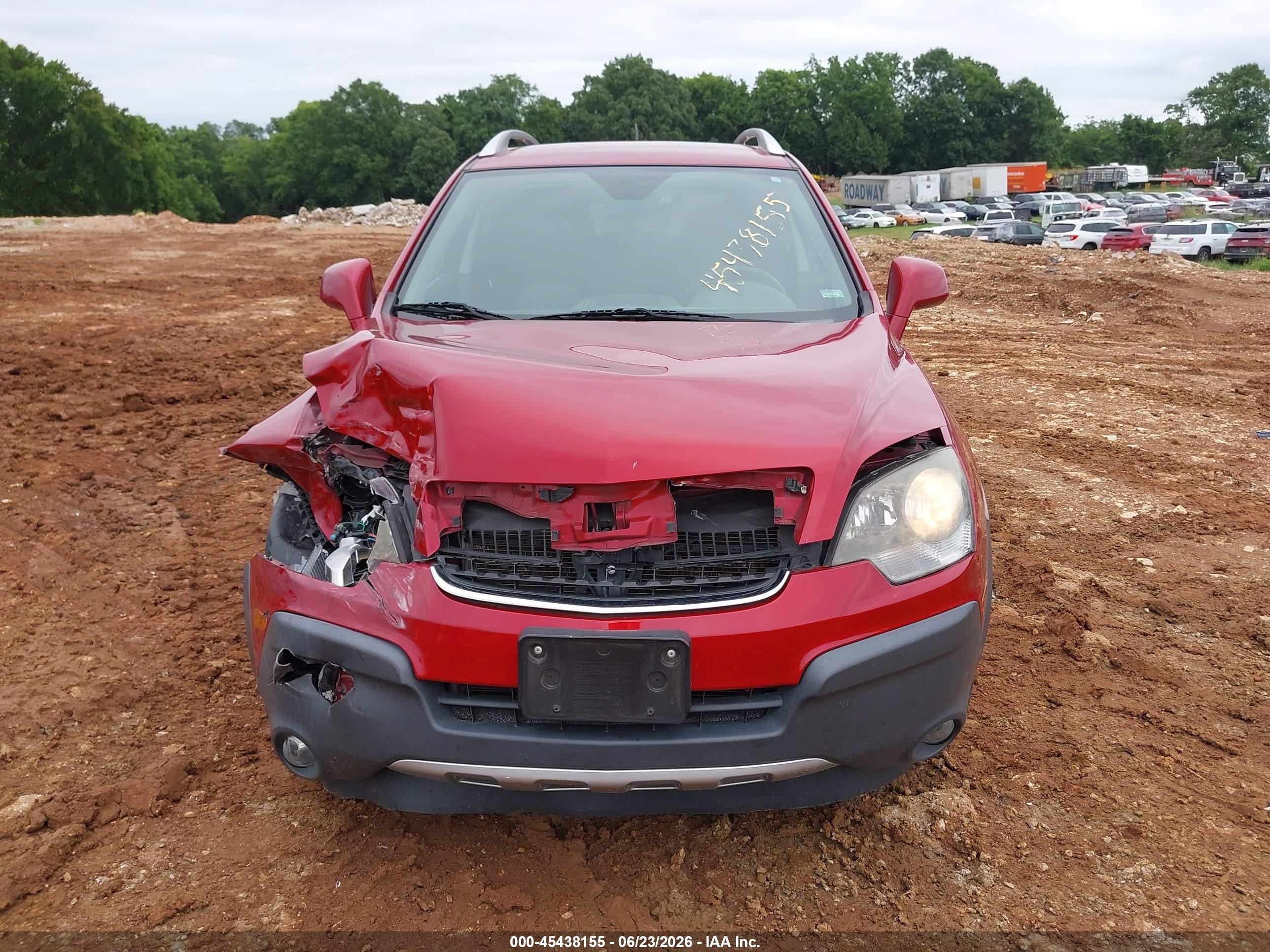 2015 Chevrolet Captiva Sport Fleet Ls Red vin: 3GNAL2EK6FS518494