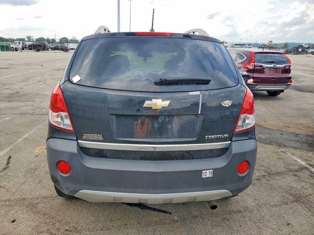 2012 Chevrolet Captiva Sport Black vin: 3GNAL2EK7CS537986