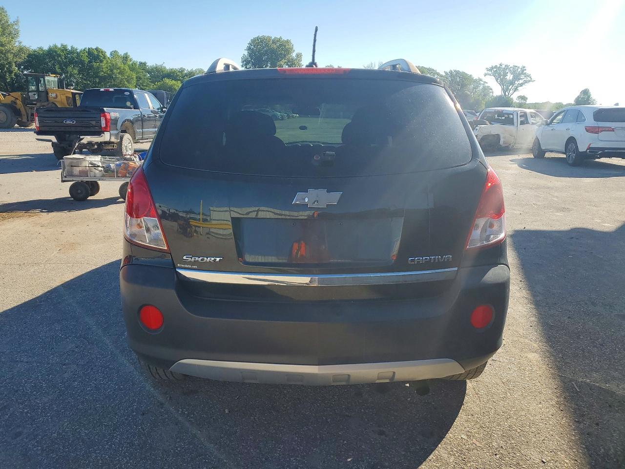 2012 Chevrolet Captiva Sport Black vin: 3GNAL2EK7CS565531